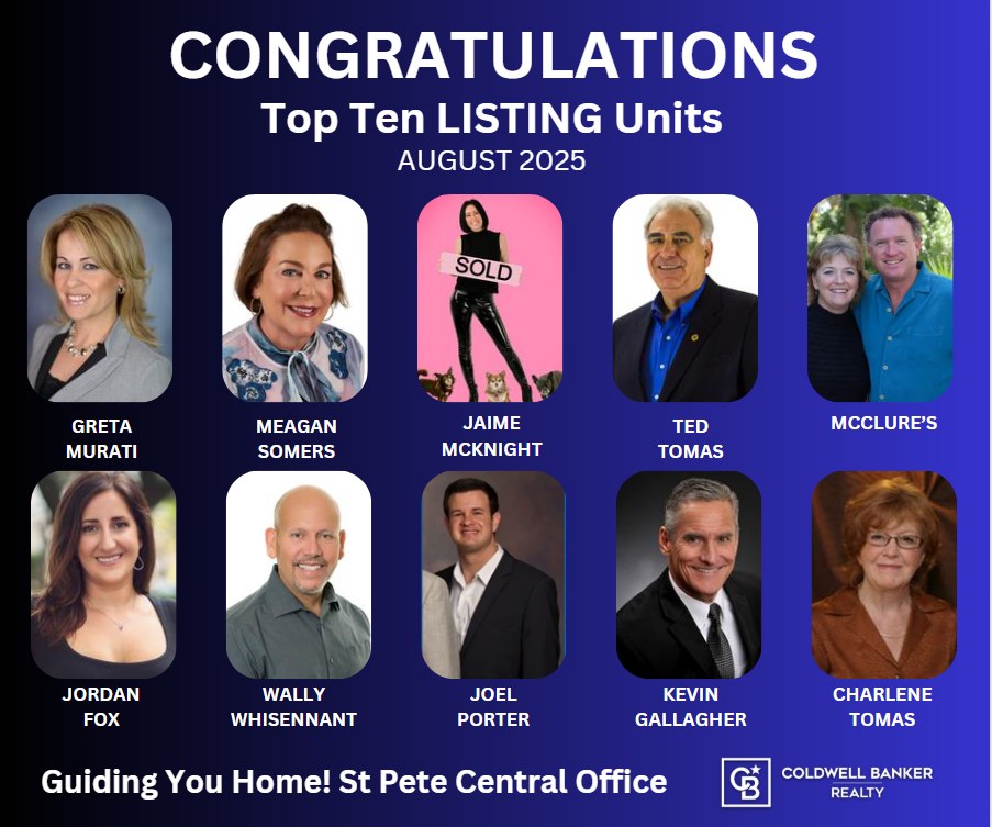Coldwell - A huge congratulations to our Top Ten Listing Units for ...