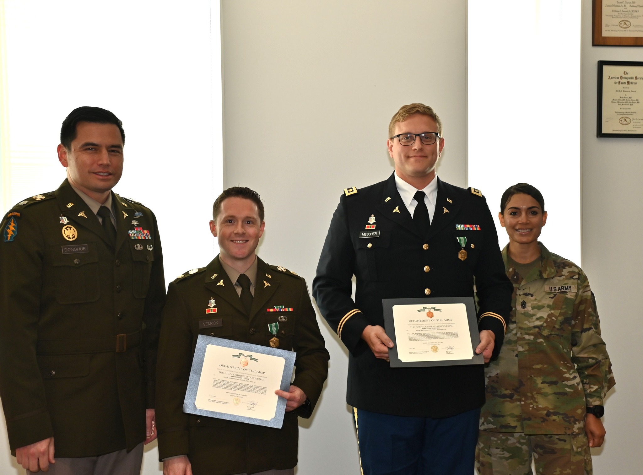 Keller Army Community Hospital - Sgt. Timothy Thompson received the ...