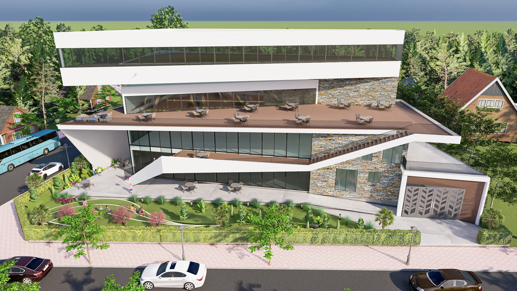 Our 1st Part of Design Modern Architectural Design Here, A community ...