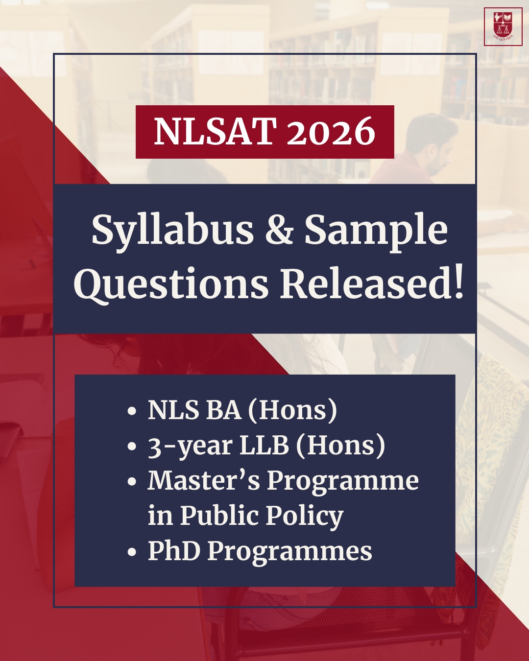 National - The syllabus and sample questions for NLSAT 2026 have been ...