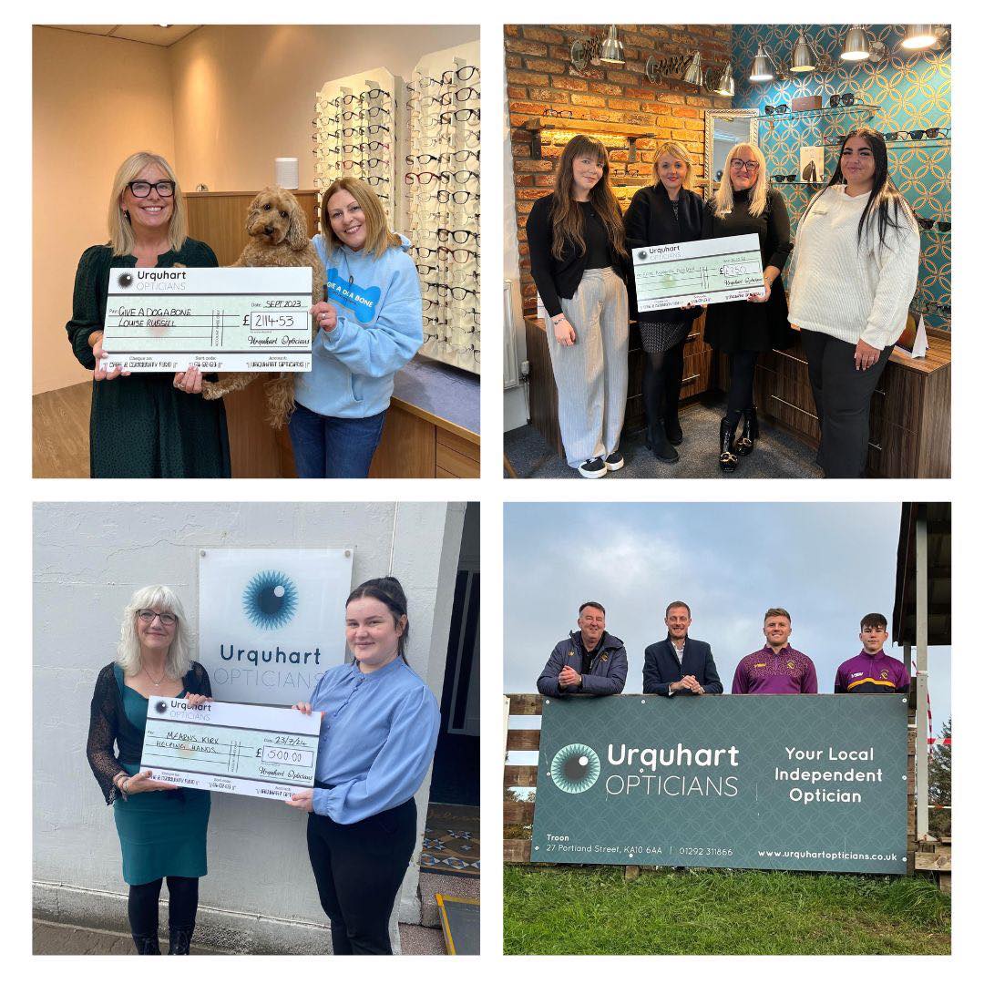 Our Care & Community Fund is back... - Urquhart Opticians | Facebook