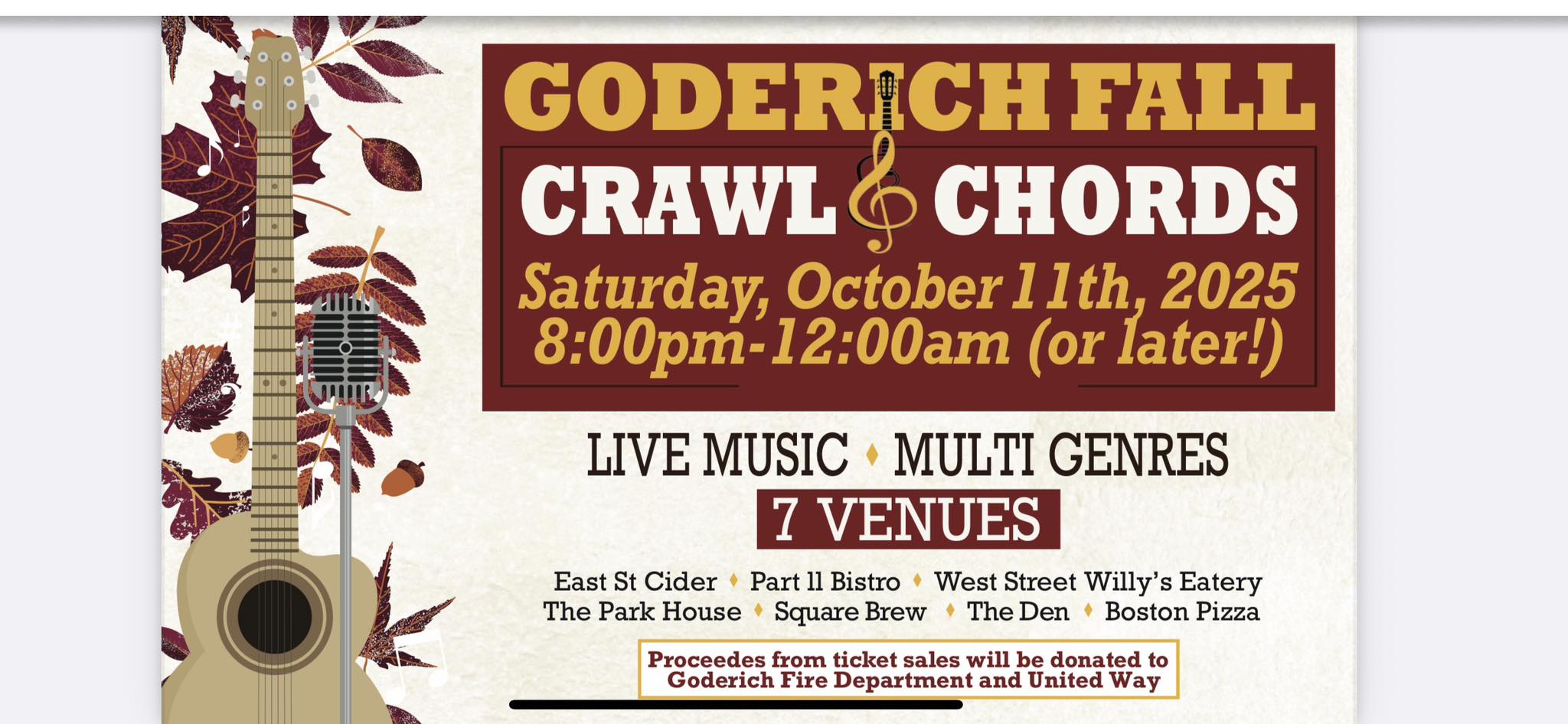West - FALL CRAWL & CHORDS! 😮 You bet!!!! All the same great fun ...