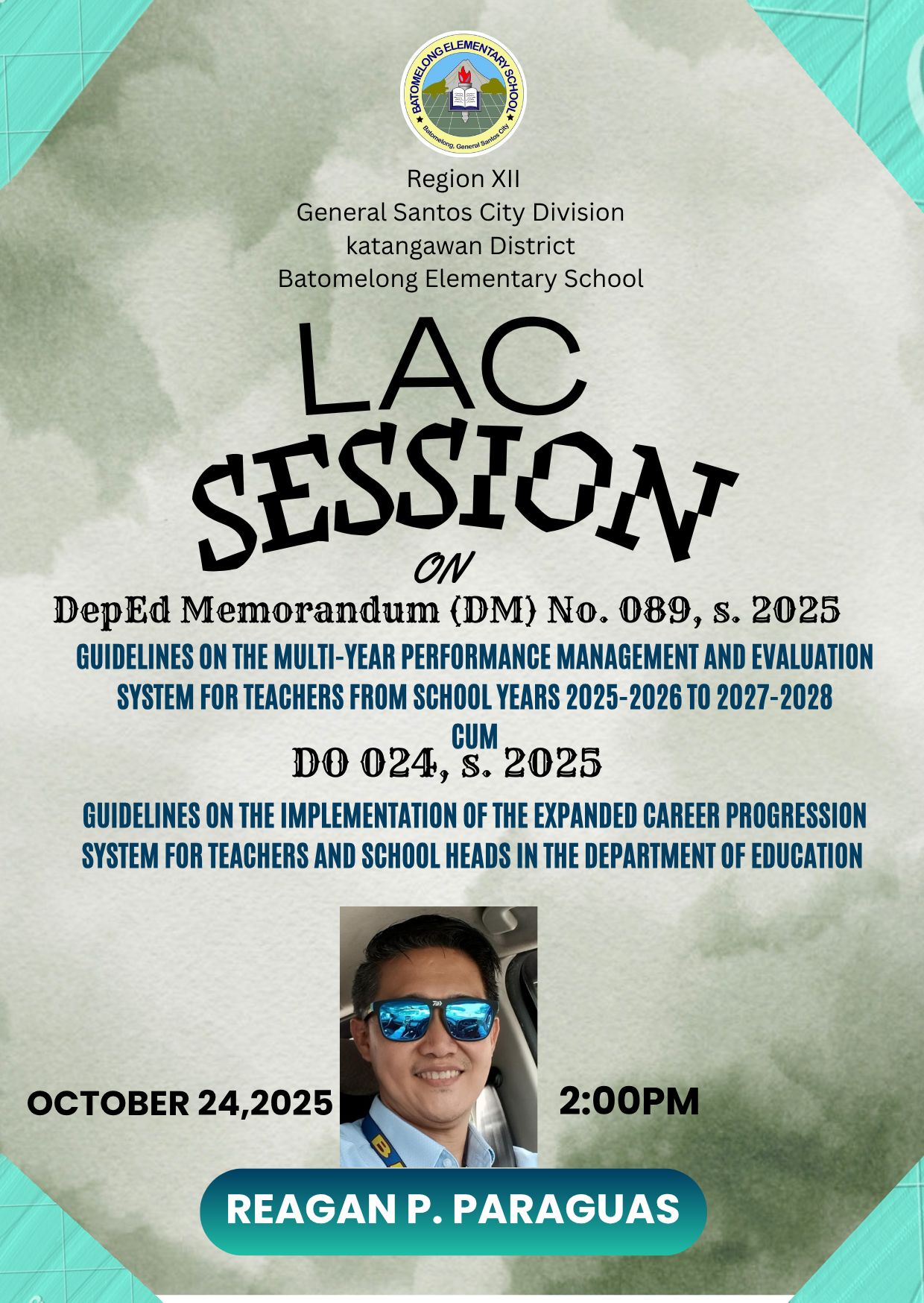 DepEd - What :Lac Session Who: Teaching Personnel of Batomelong ...