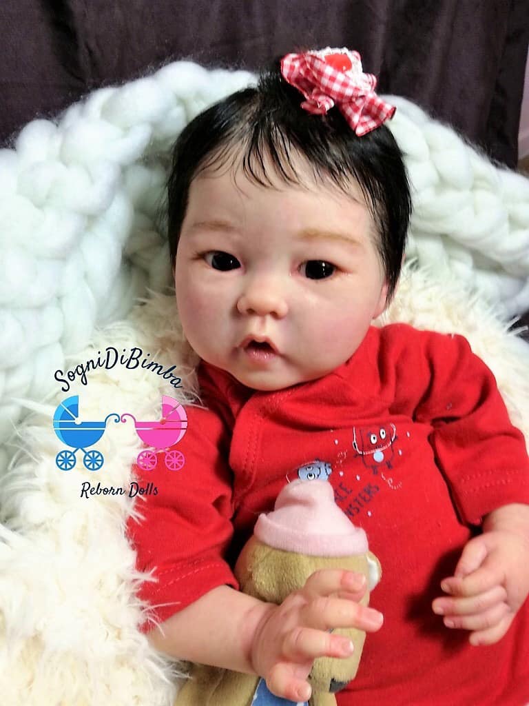 Pre-order Mei Lien Reborn doll by Linda Hill