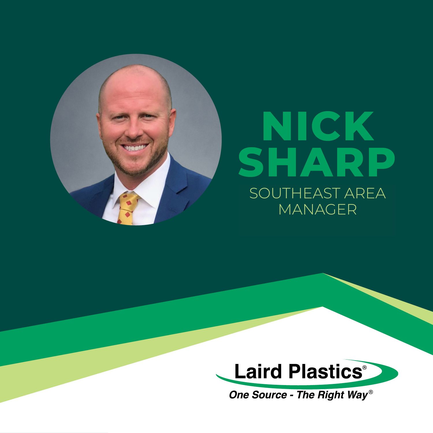 Laird - President Spence Miller is pleased to announce that Nick Sharp ...