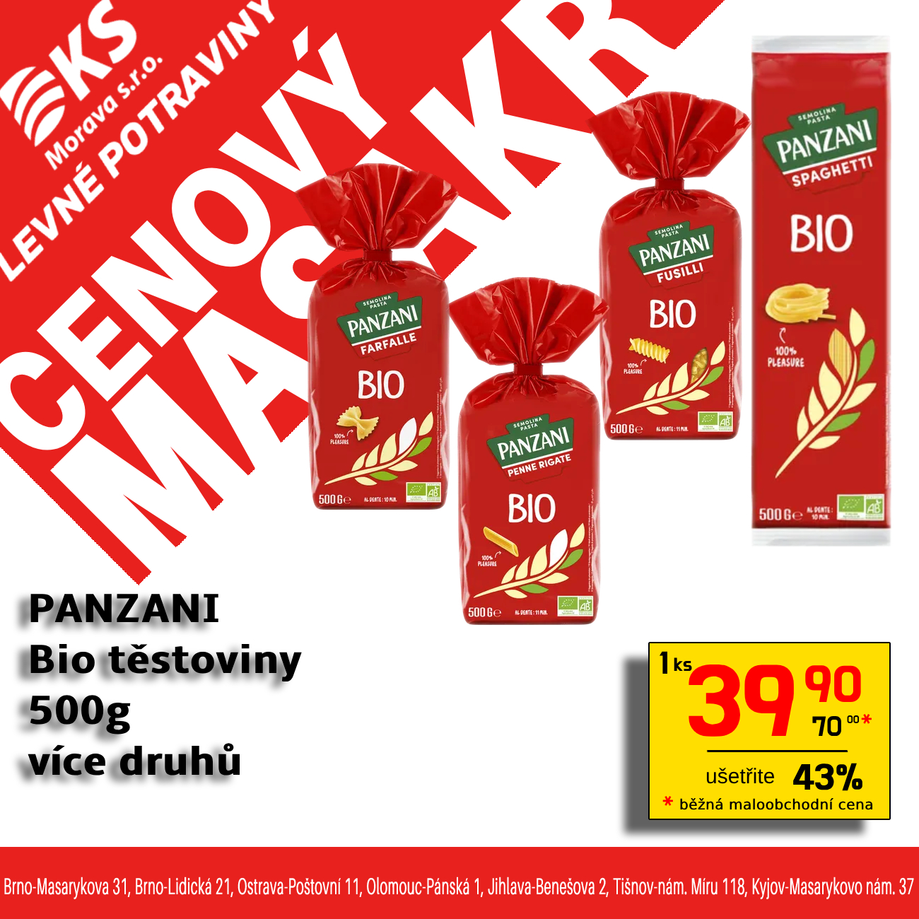 Levné - 🍝 Pasta jako nikdy předtím! 🍝 🌱 BIO revoluce přichází! 🌱 ...