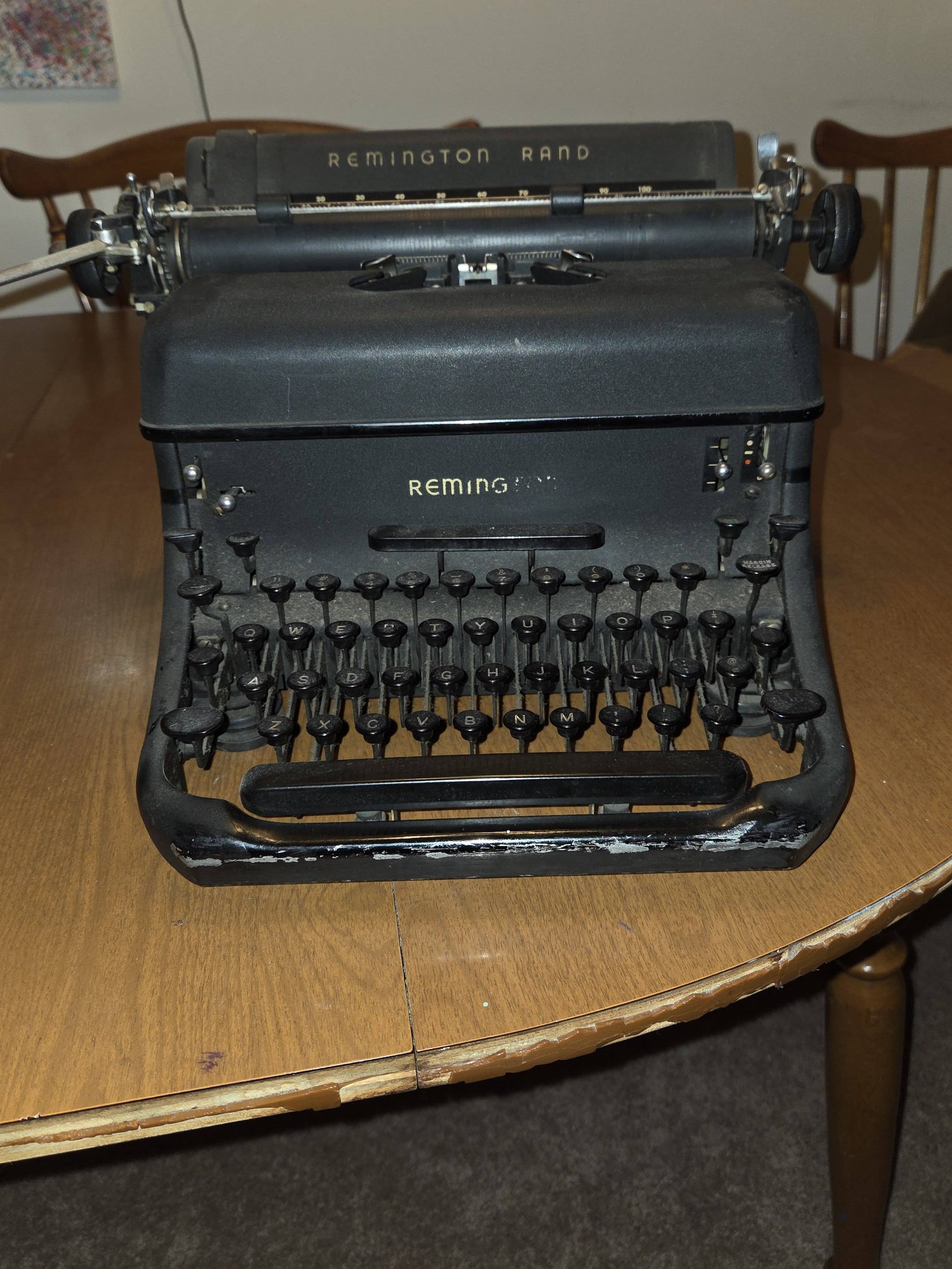 Remington Rand Model 17 functionality and characteristics?