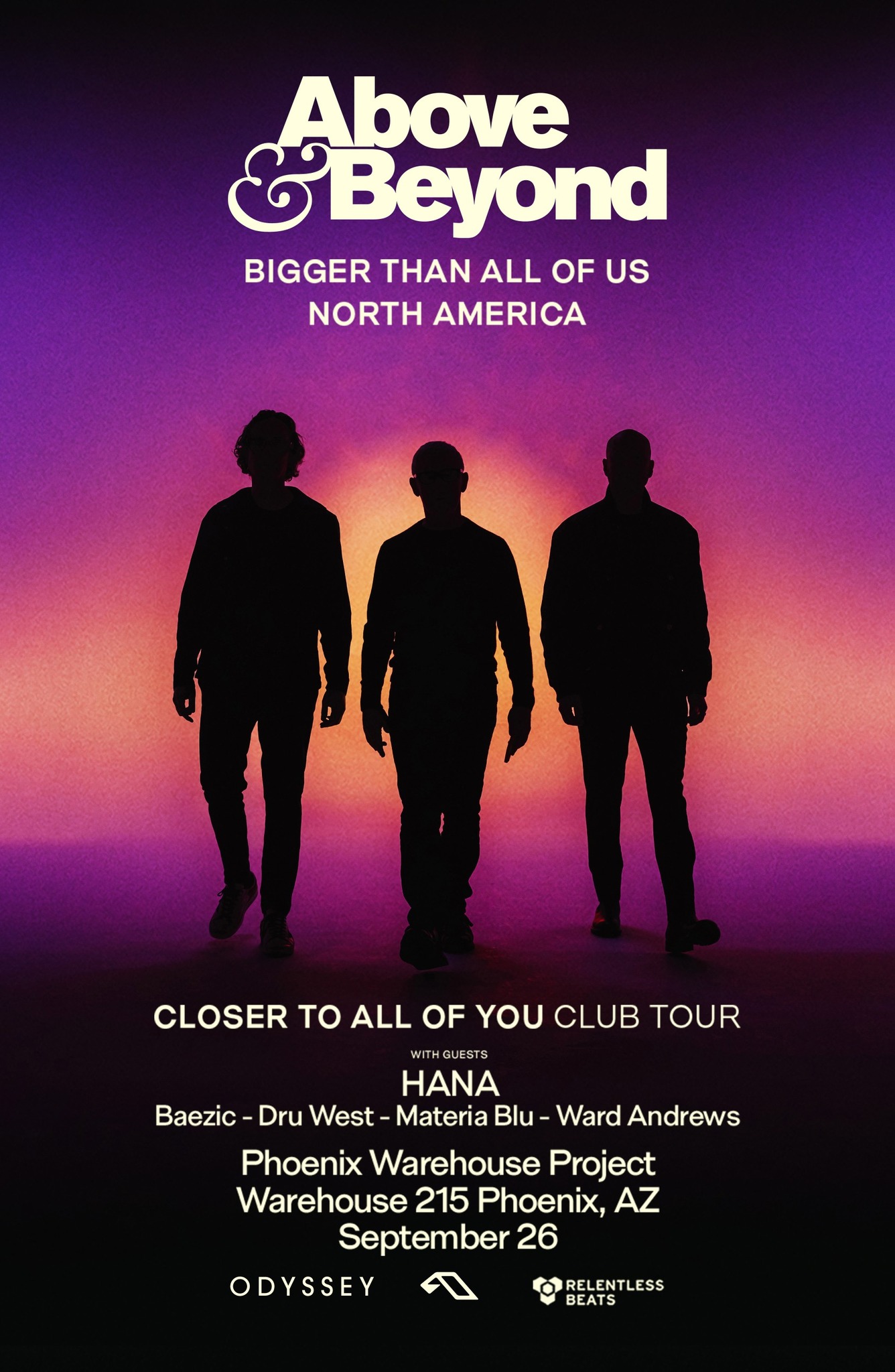 JustAnnounced: Above & Beyond bring their Closer To All Of You