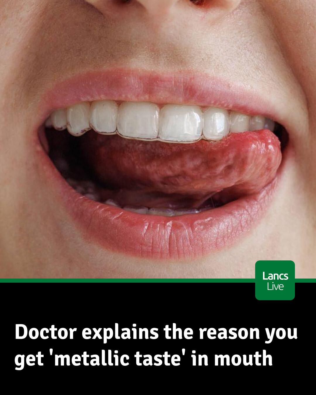 ghk cu metallic taste in mouth A GP has explained the surprising reason you might experience a your Disposable Income