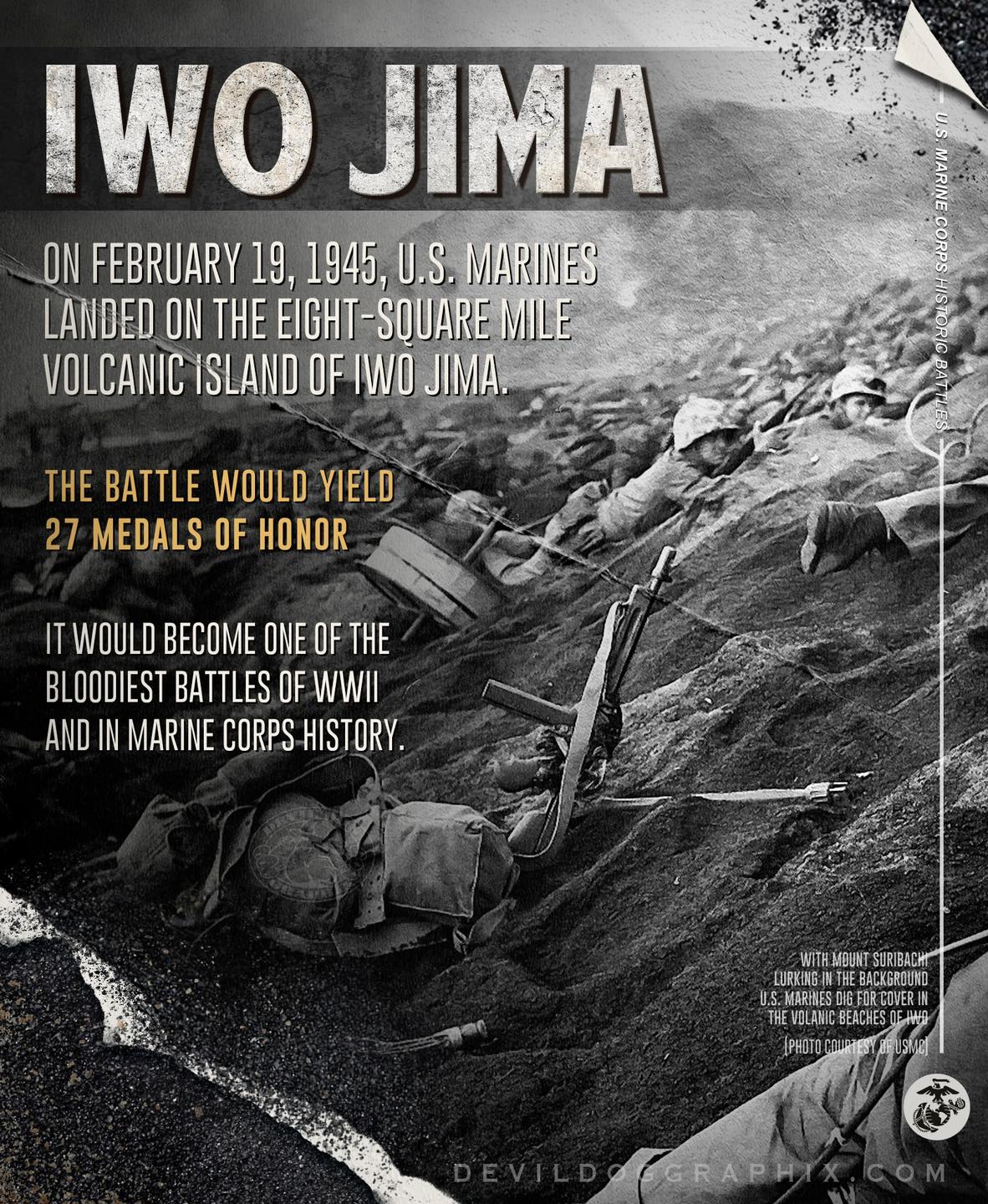 On this day, 81 years ago, February... - Devil Dog Graphix | Facebook