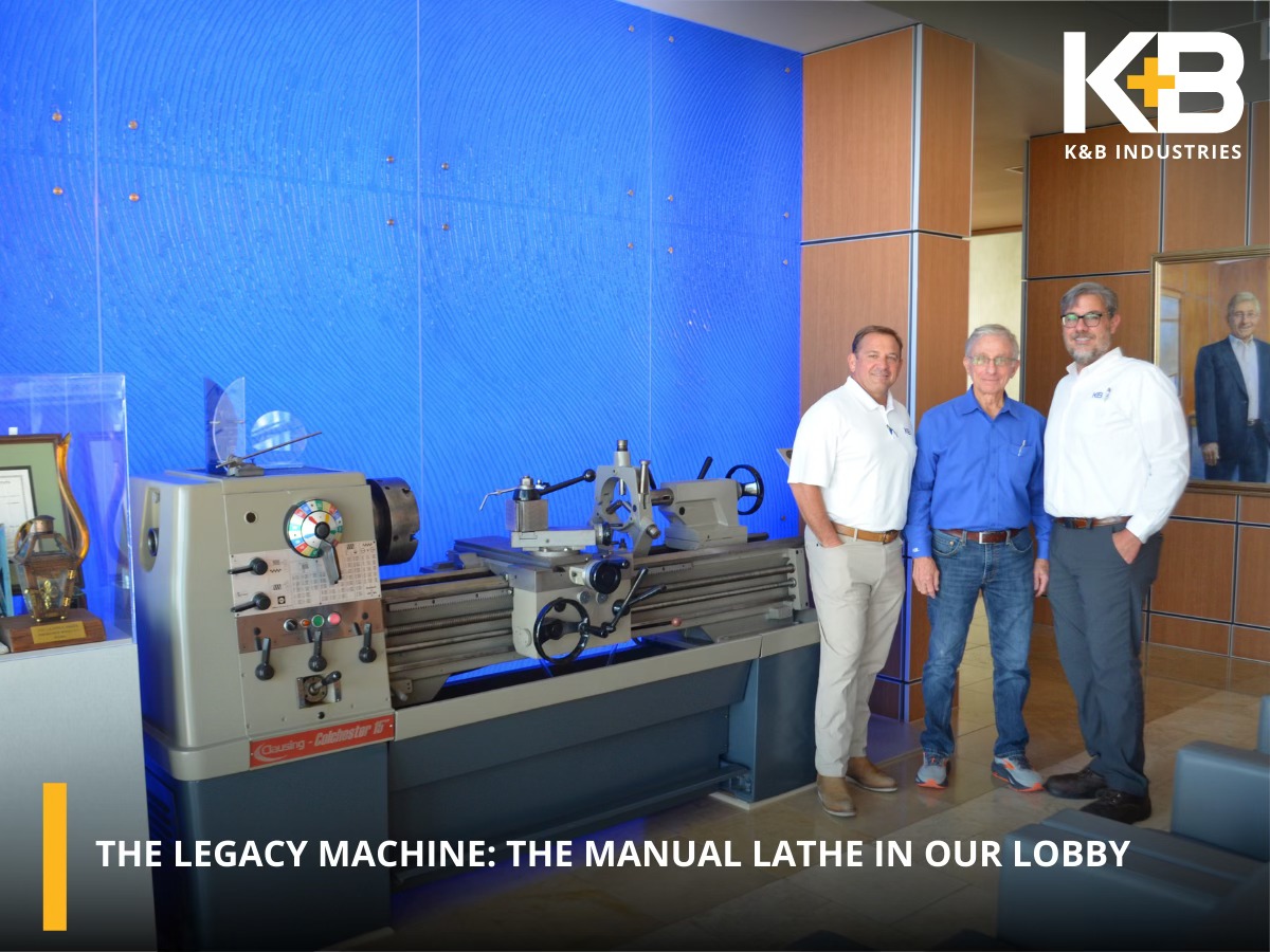K&B - In our lobby stands the Clausing Colchester 15 manual lathe, not ...