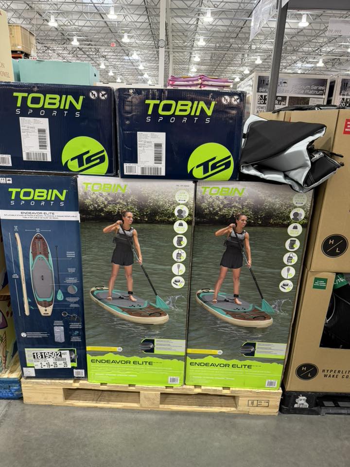 Who needs a paddle board? Check this one out from Costco! How long