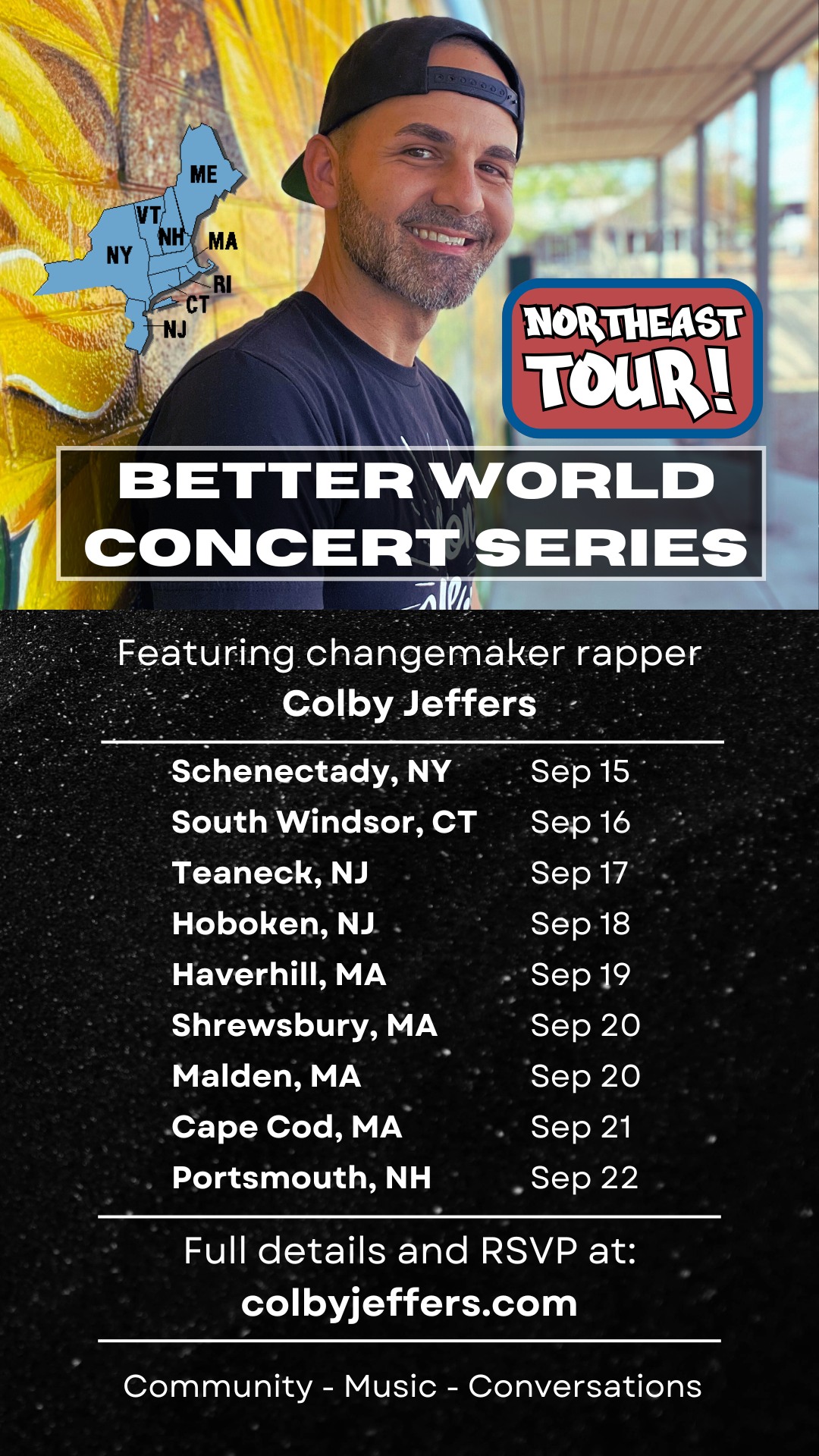 Colby Jeffers - The 'Better World' Concert Tour is heading... | Facebook