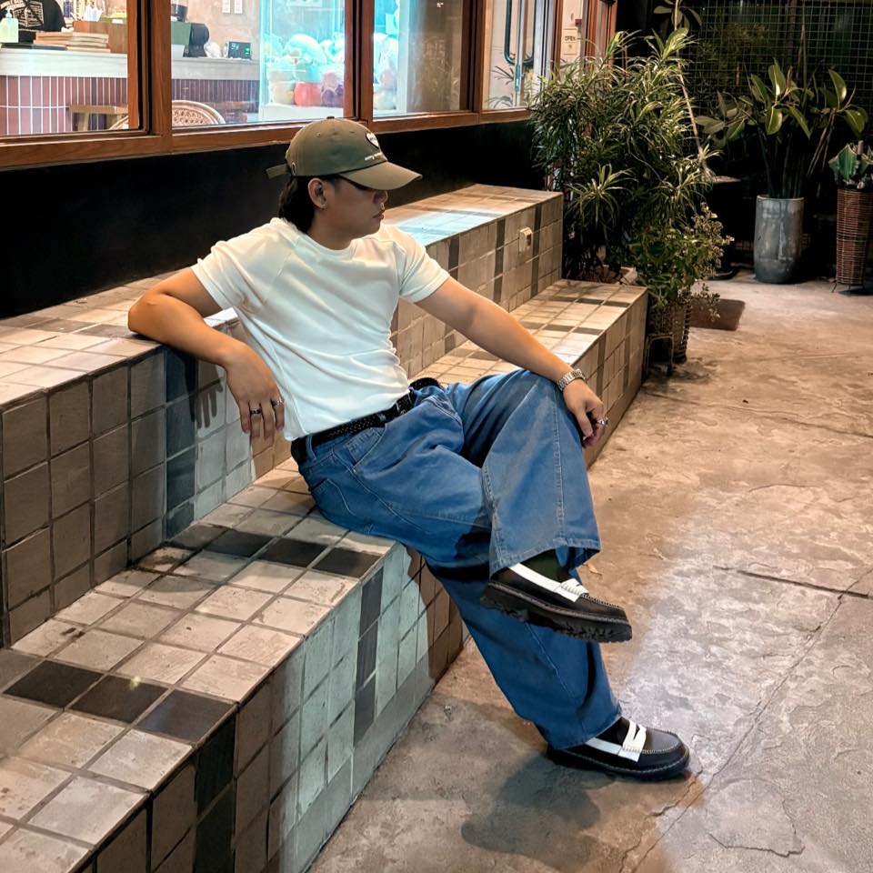 Baggy jorts outfit #MensFashion #ootd #simplefits #fitcheck | Jadey Evasco