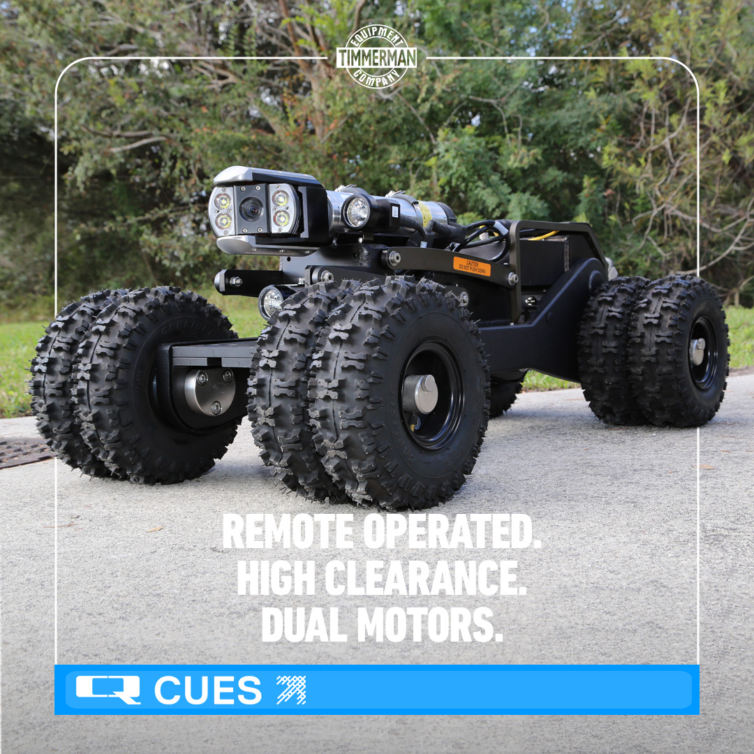 Timmerman - 🛞📹 Cues Steerable Mudmaster 📹🛞 🌟 Adjustable camera lift ...