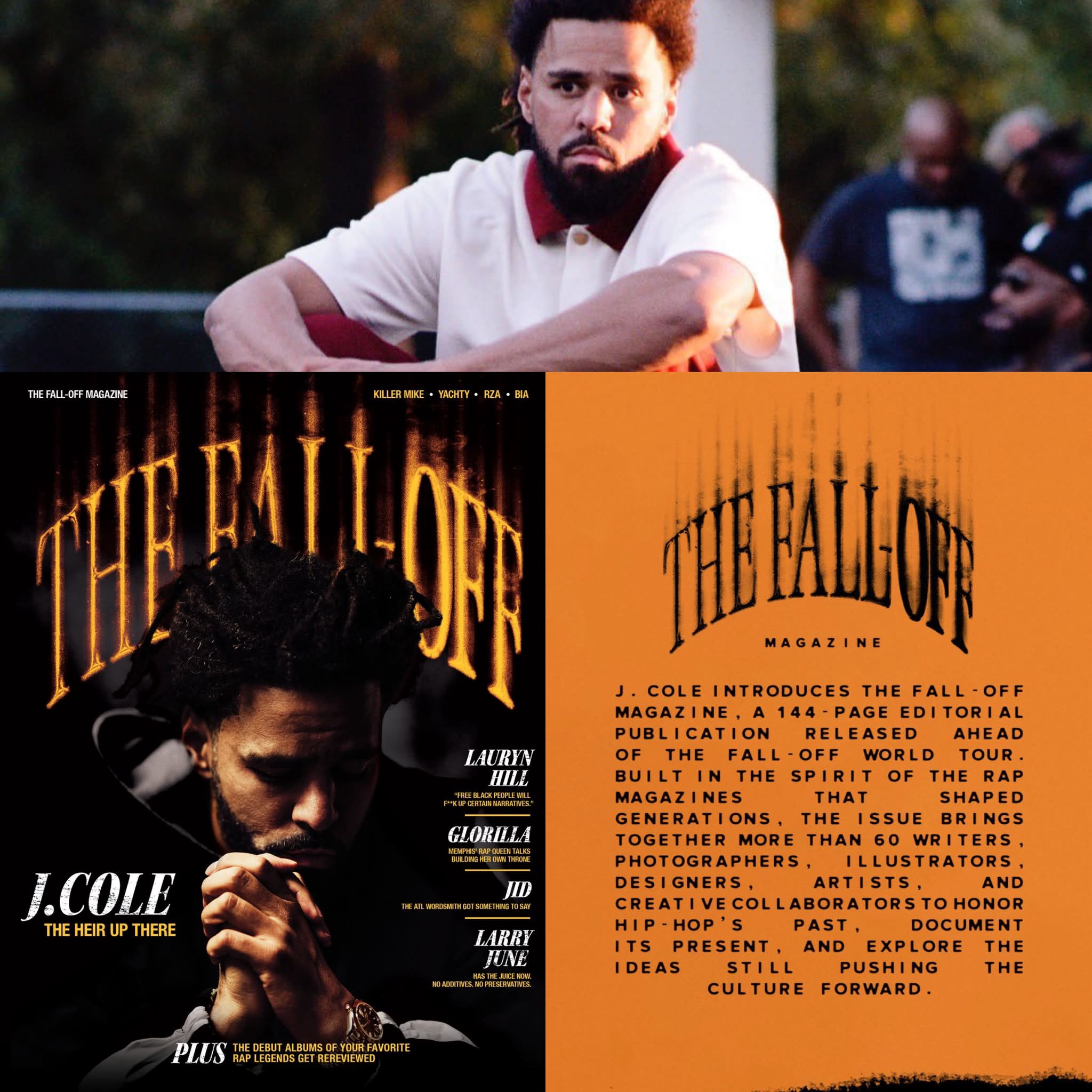 Rap-Hub - J. Cole is dropping a 144-page magazine to accompany