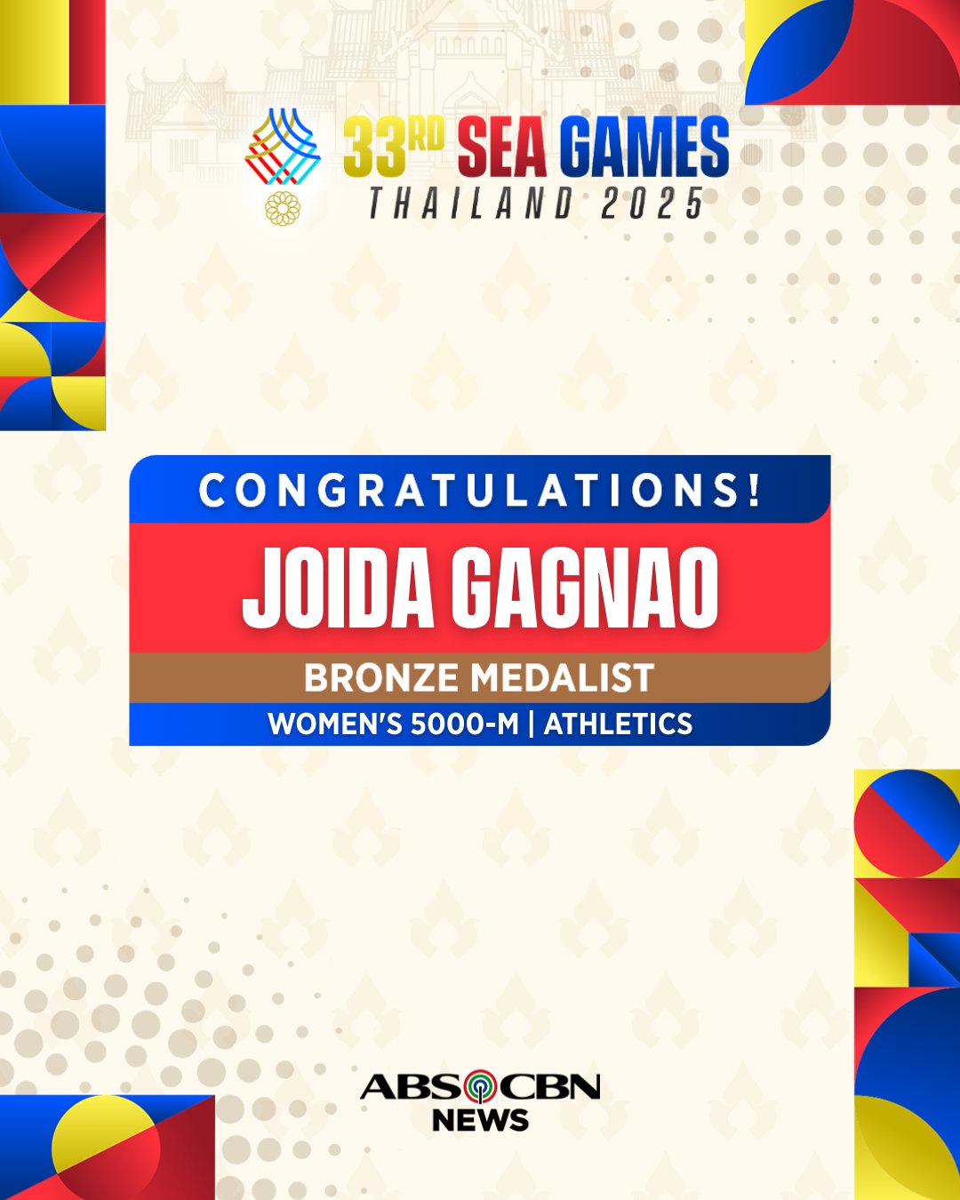 ABS-CBN - Athletics delivered more medals for the Philippines at the ...