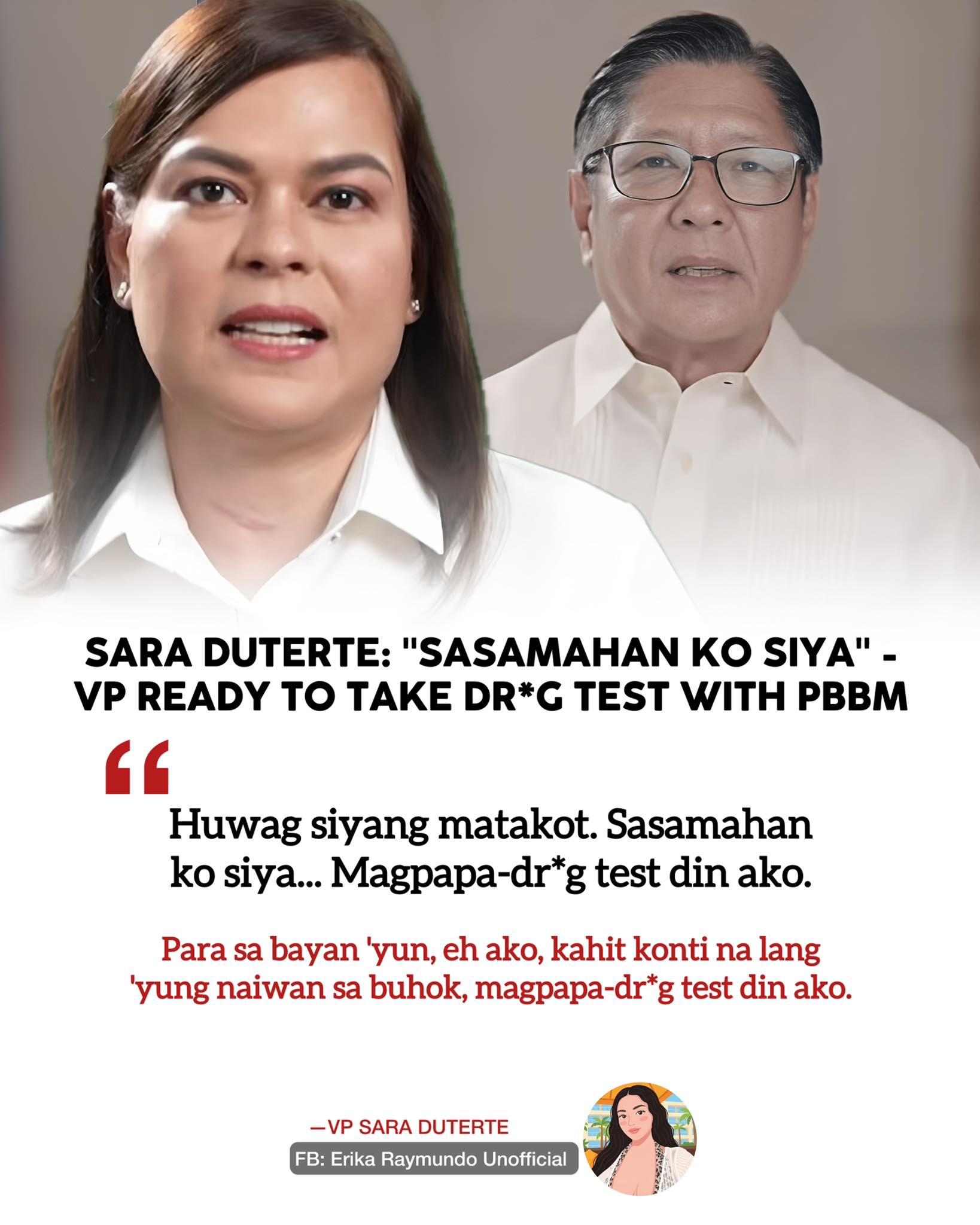 Donya Ina - VP SARA DUTERTE: HANDA AKONG SUMAILALIM SA... | Facebook