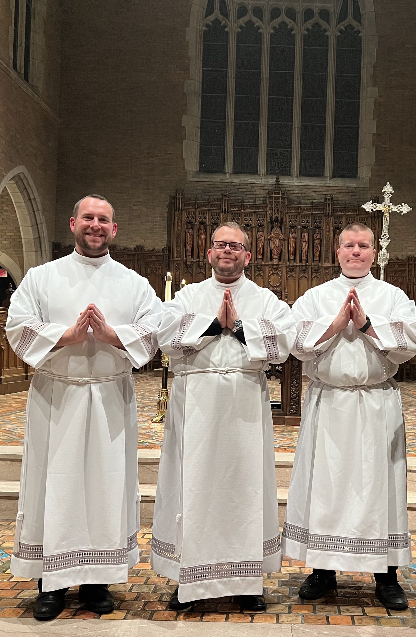 Diaconate Ordination of Drew Langton, Mark Beukema, and Tyler Rivard