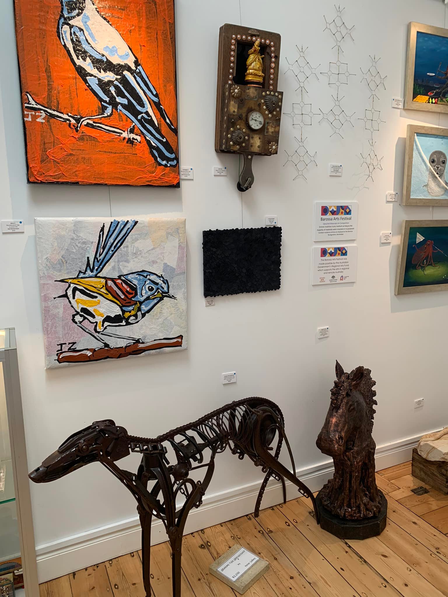 More Upcycled Materials Art... - Barossa Arts Festival