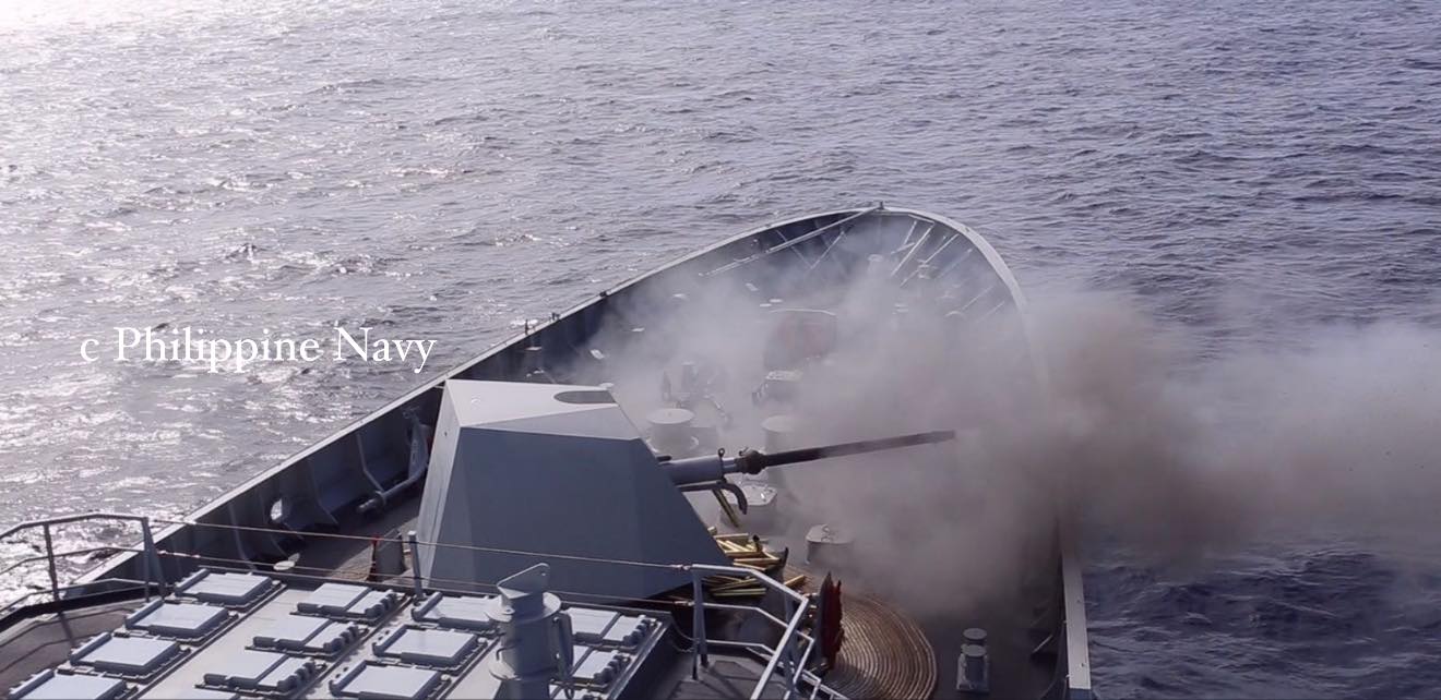 Manlalakbay - Live Firing/Gunnery Exercise (GUNNEX) of the Oto Melara ...
