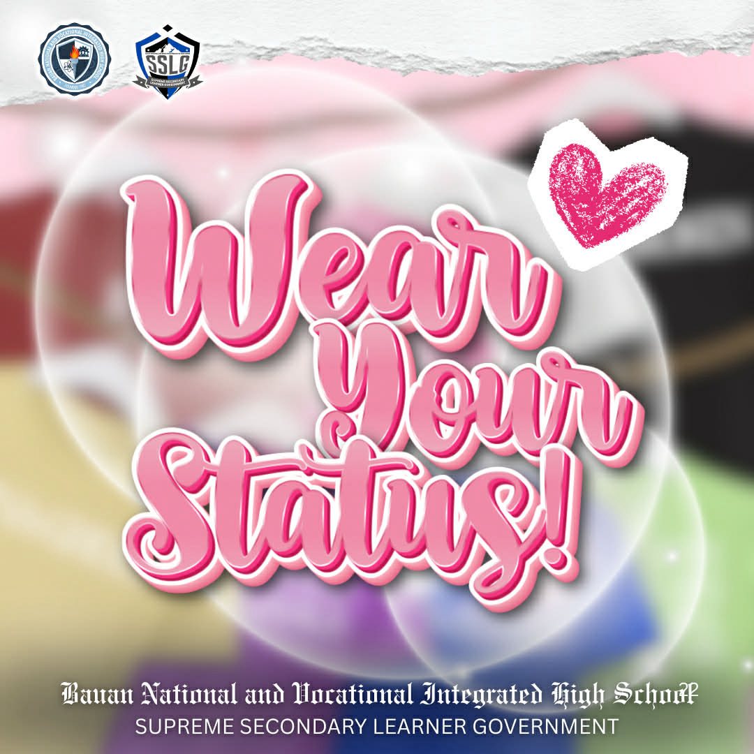 💖 𝑽𝒂𝒍𝒆𝒏𝒕𝒊𝒏𝒆’𝒔 𝑫𝒂𝒚 𝑫𝒓𝒆𝒔𝒔 𝑪𝒐𝒅𝒆 💖 In accordance with the DepEd Memorandum ...