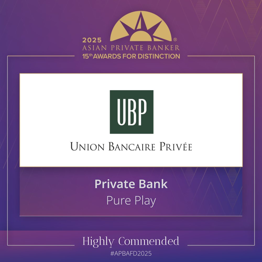 Asian - Congratulations to Union Bancaire Privée for receiving a Highly ...