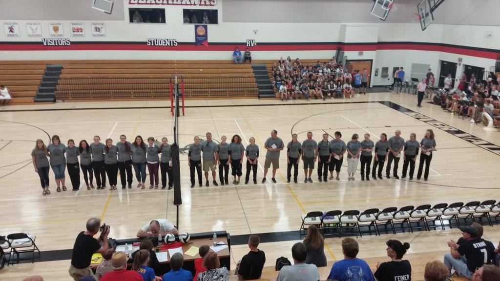 River - This past Tuesday night, the River Valley Volleyball team had a ...