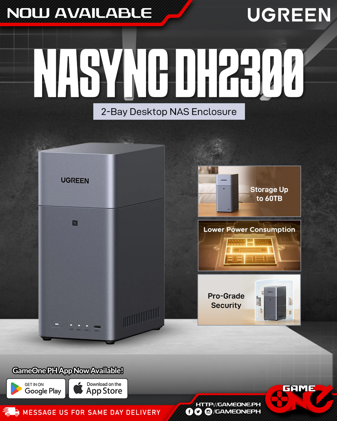 Turn your files into a personal media hub with the UGREEN NASync