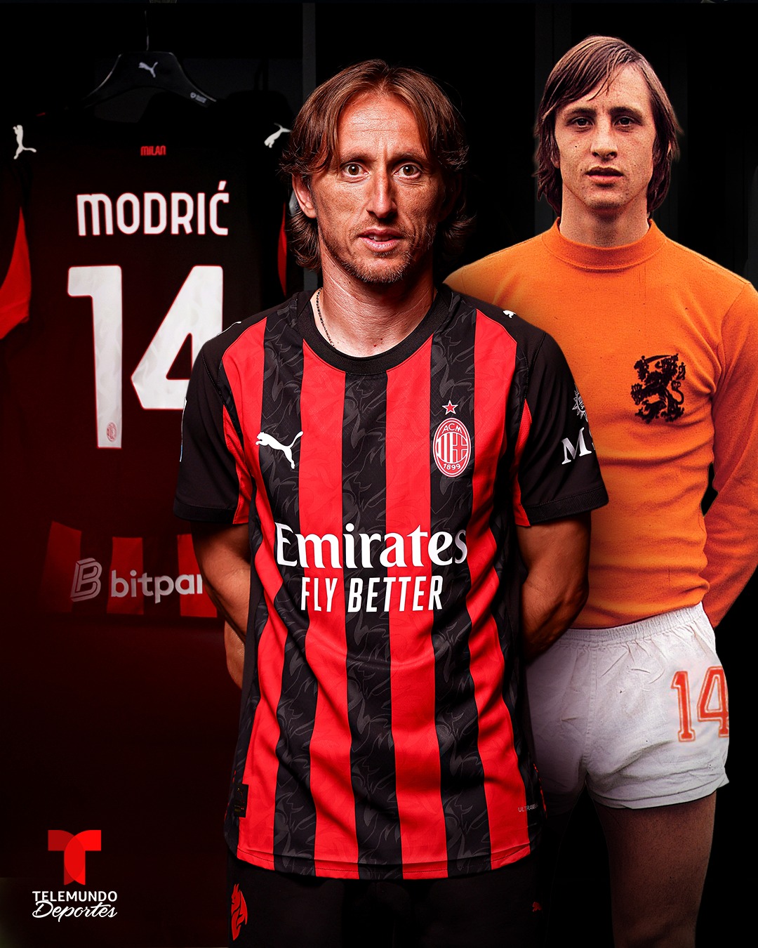 Modric ya tiene dorsal oficial con el AC Milan! 🔴⚫ El Croata