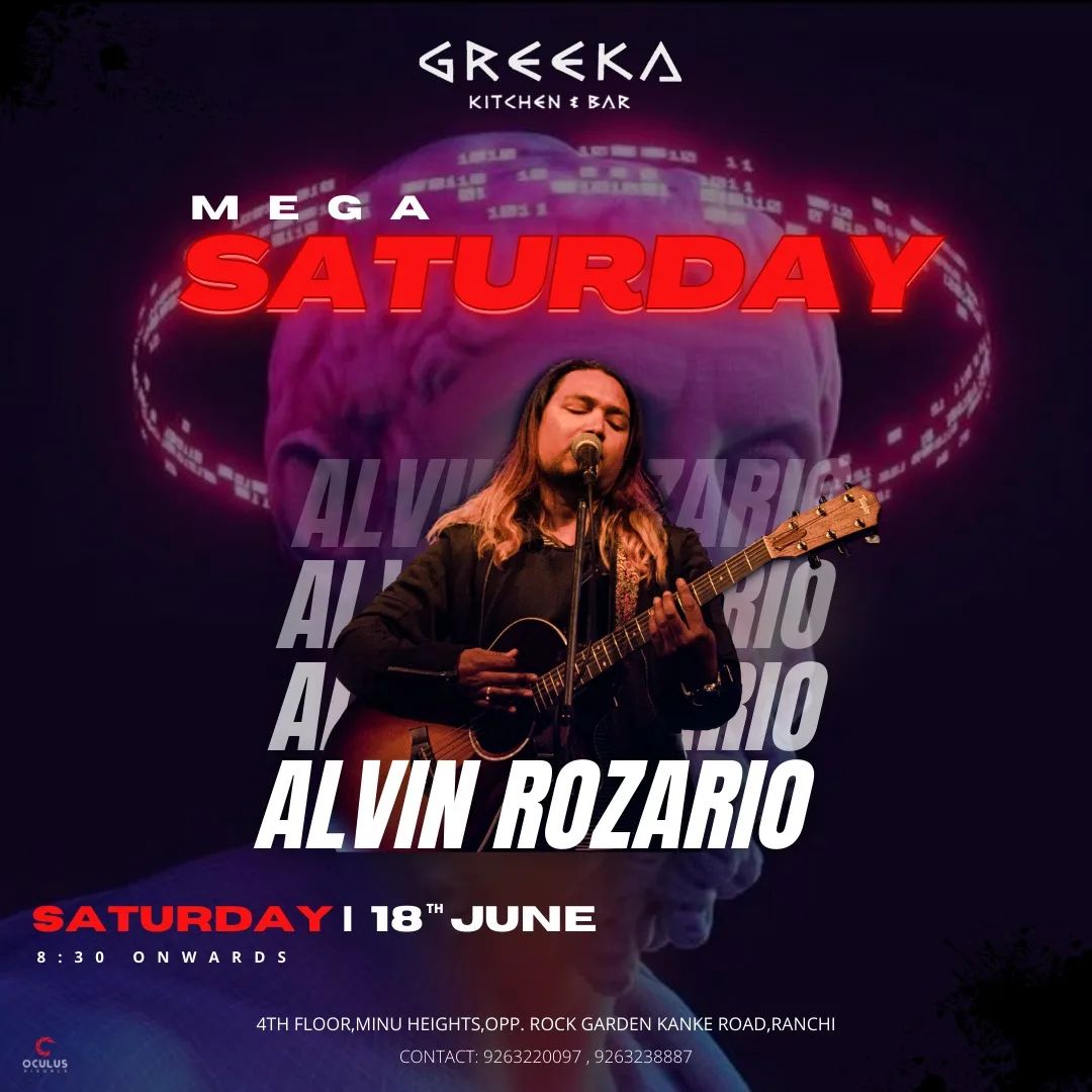 Greeka Ranchi - Mega saturday alert Calling all acoustic...