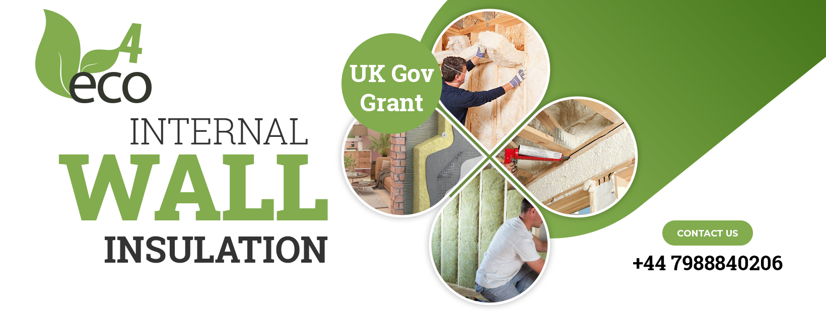 Free internal wall insulation Eco4