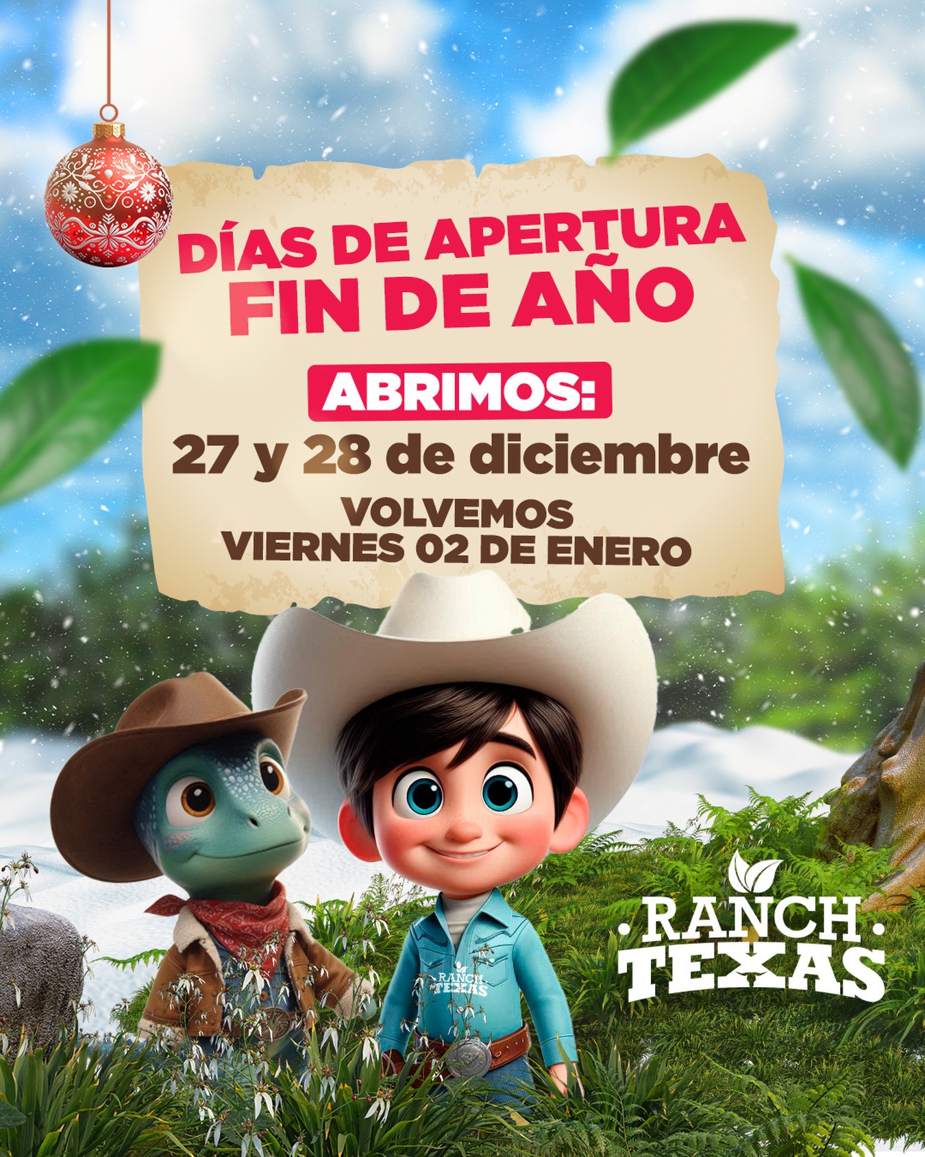 Ranch - 🎄 La magia de la Navidad y el Fin de Año se vive en Ranch Texas ...
