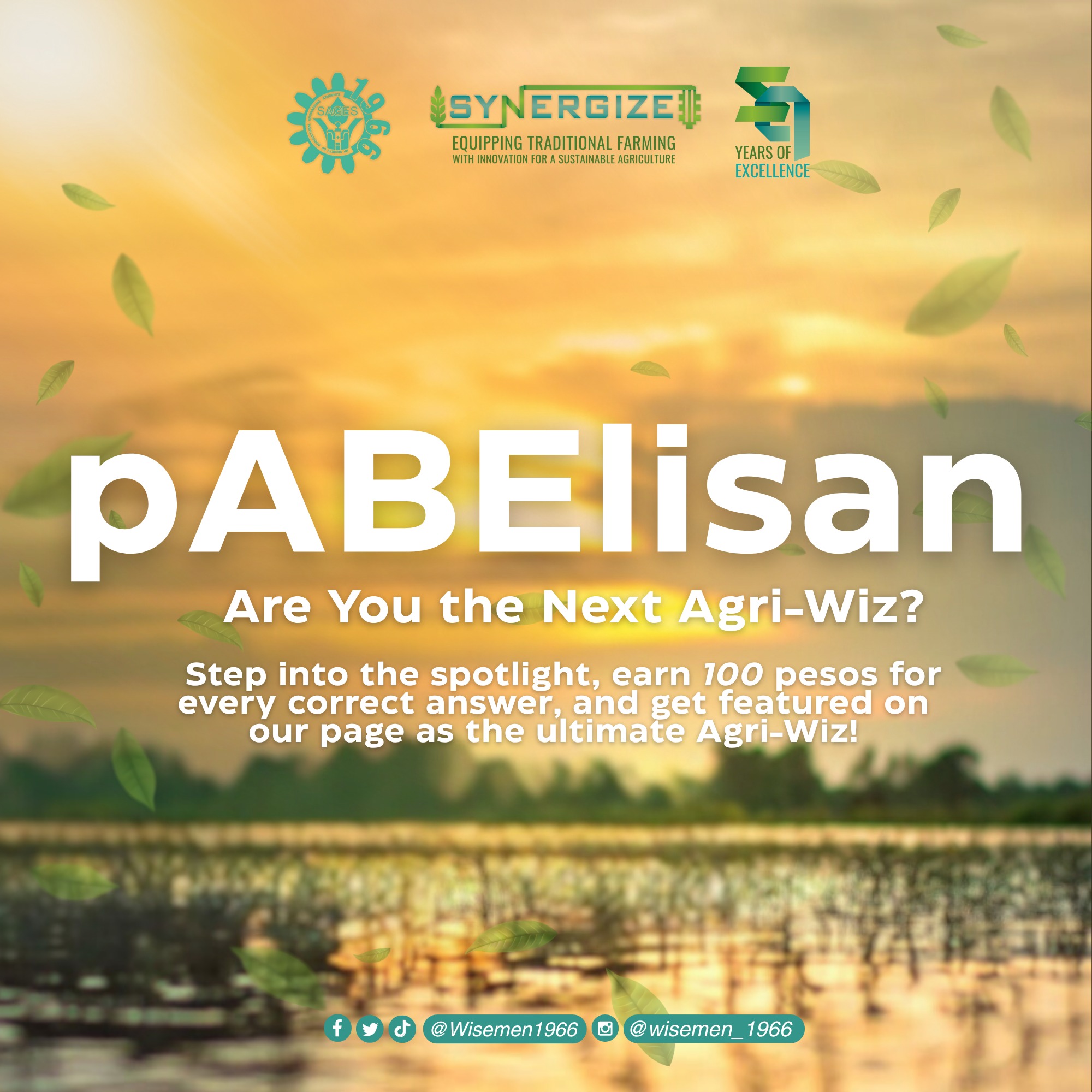 pABElisan answer is out!💡💥 Say hello to the Kuliglig🦗, the pride of ...