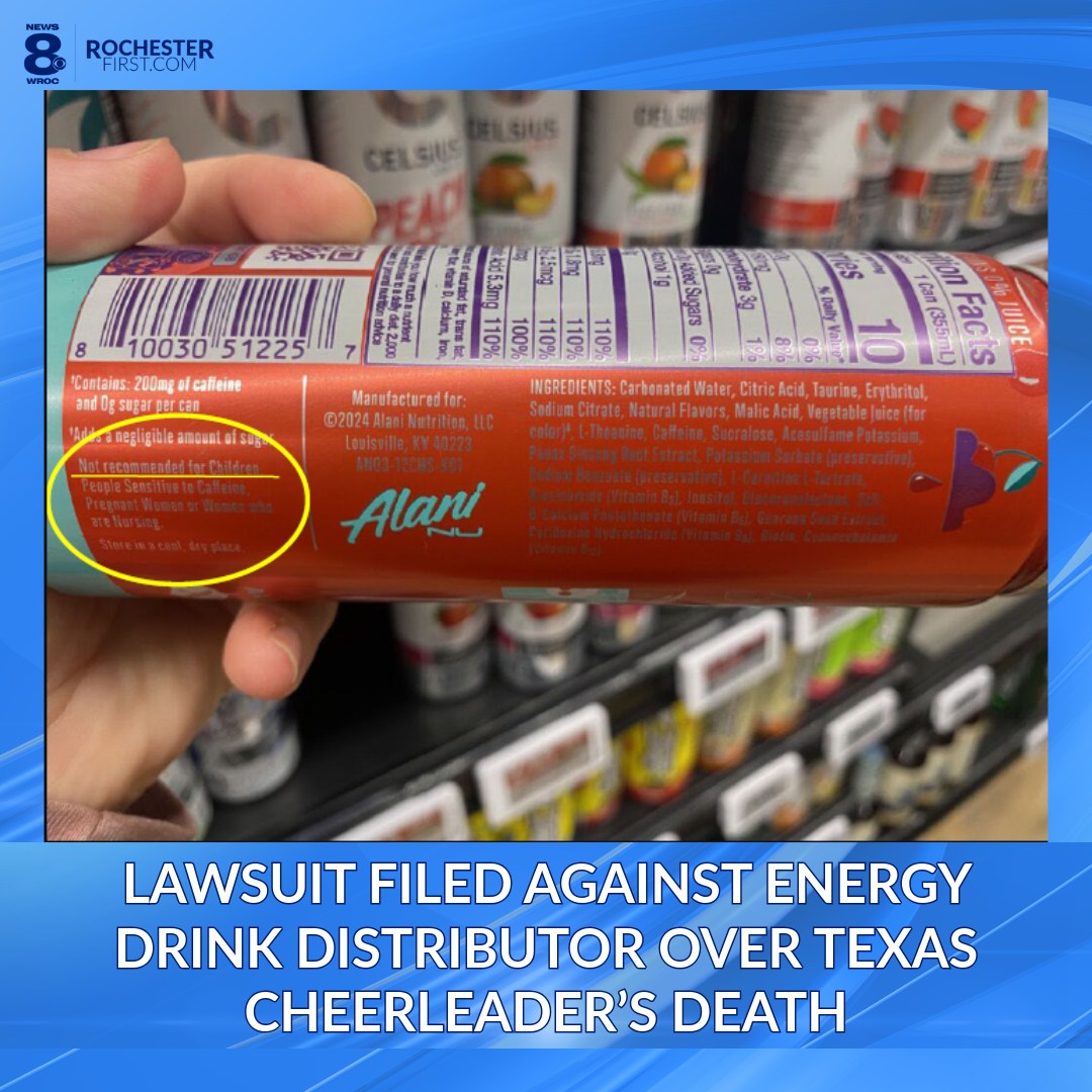 can 14 year old take l carnitine NATIONAL: A Texas family is suing after 17-year-old Weslaco cheerleader Larissa Rodriguez died from what the medical examiner called cardiomyopathy caused by excessive caffeine consumption. The suit claims an Alani Nu energy savon glutathione artisanal Drug Excretion - an Taste:Lemon