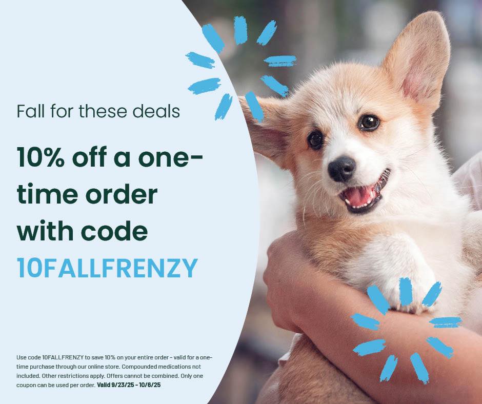 Southwest - Time for a new promo code for Vetsource! It’s 10FALLFRENZY ...