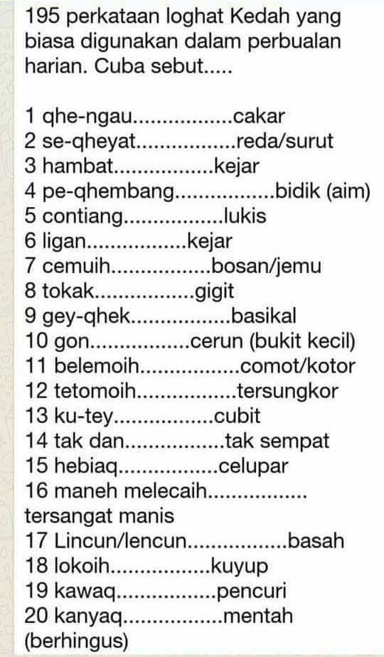 Kamus Kedah Yang Rasa Jalan Jalan Cari Makan Di Kedah Facebook