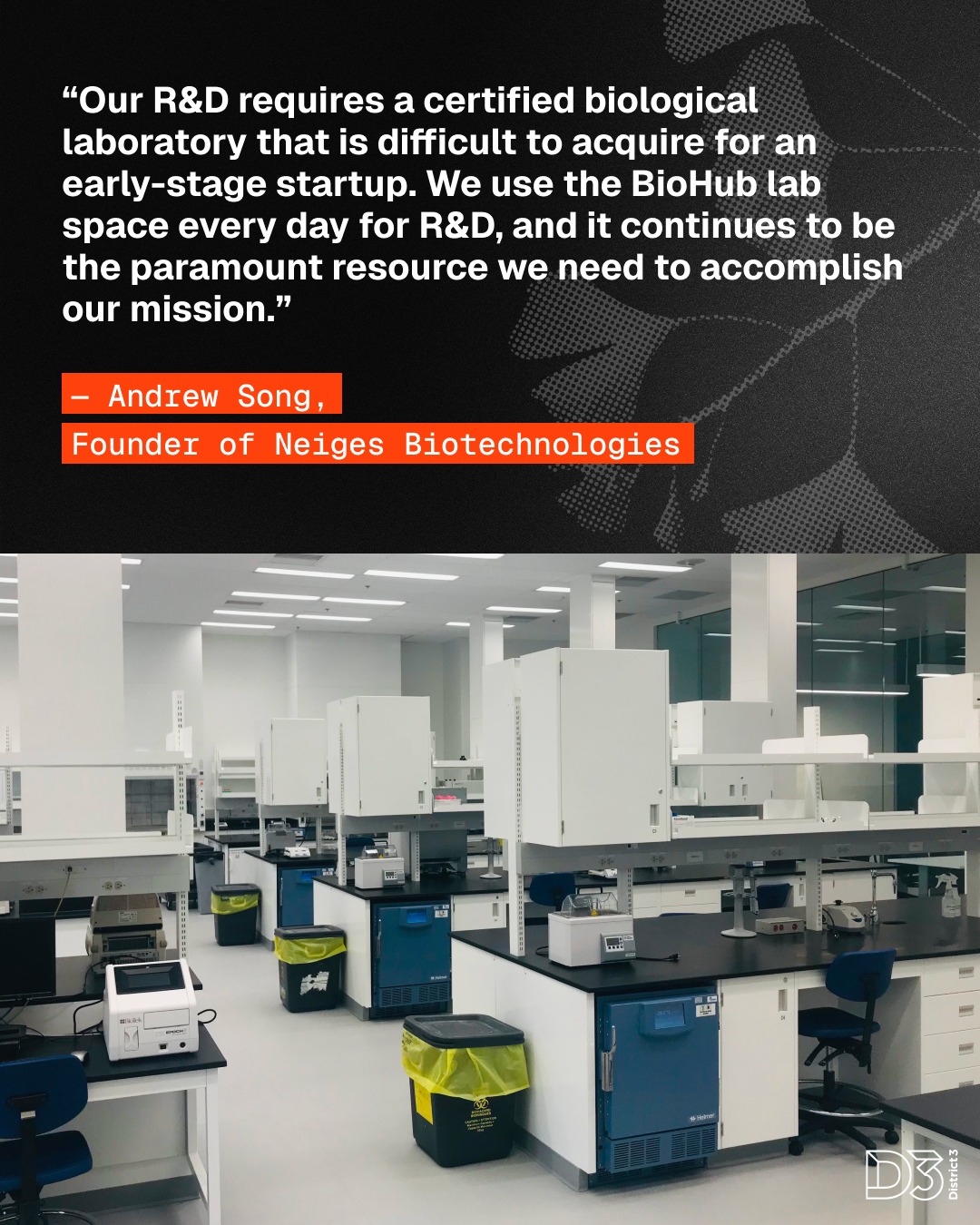 🧬 Ready to accelerate your biotech... - District 3 Innovation | Facebook
