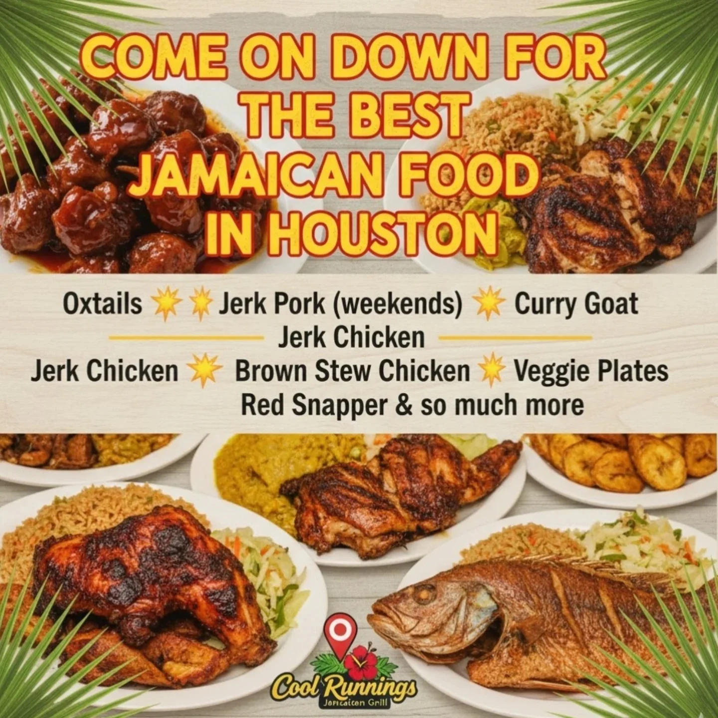 Cool Runnings Jamaican Grill | Houston TX