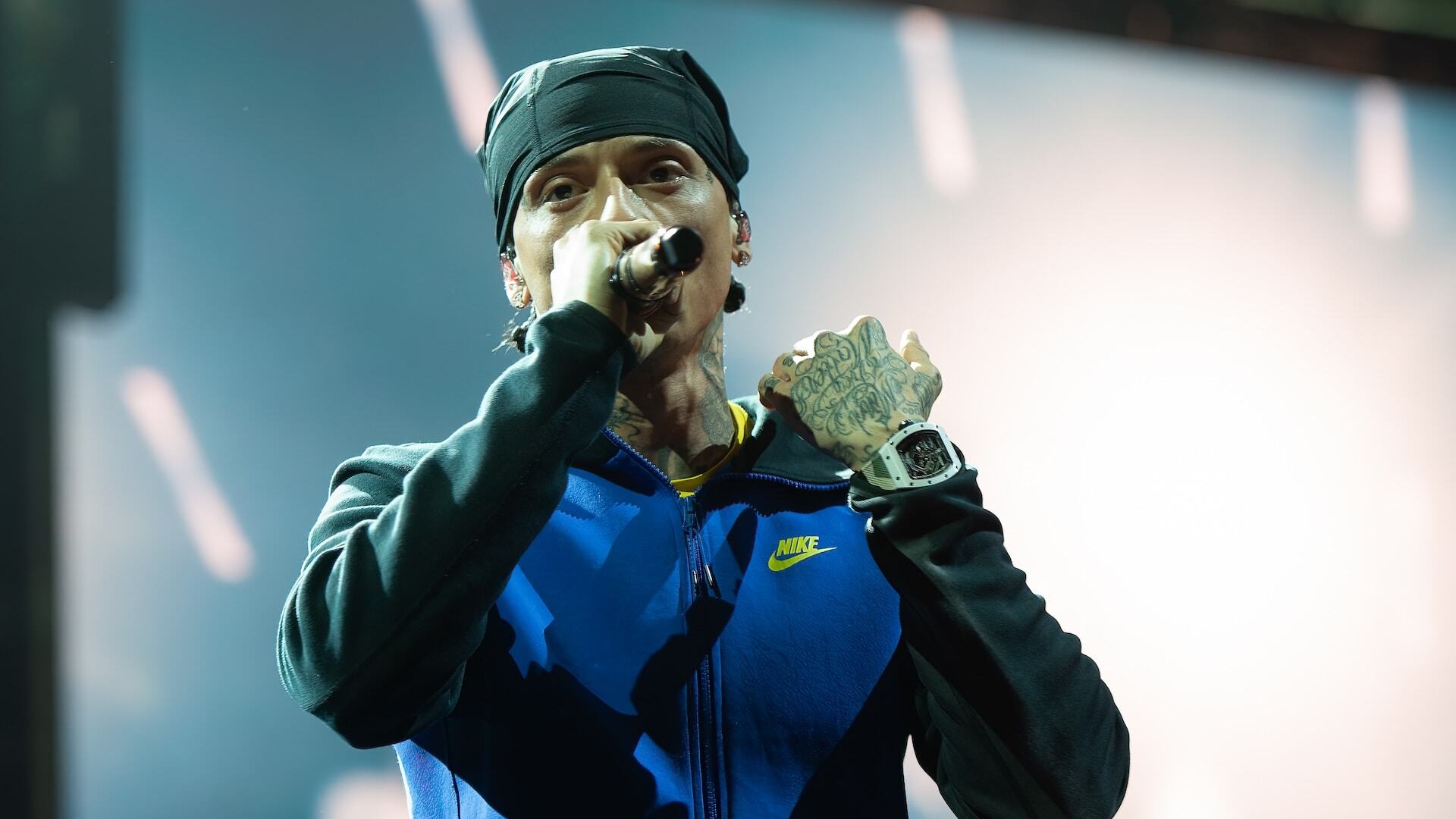 Central Cee Swaps Out His Customary Nike Tech Fleece for a Quarter