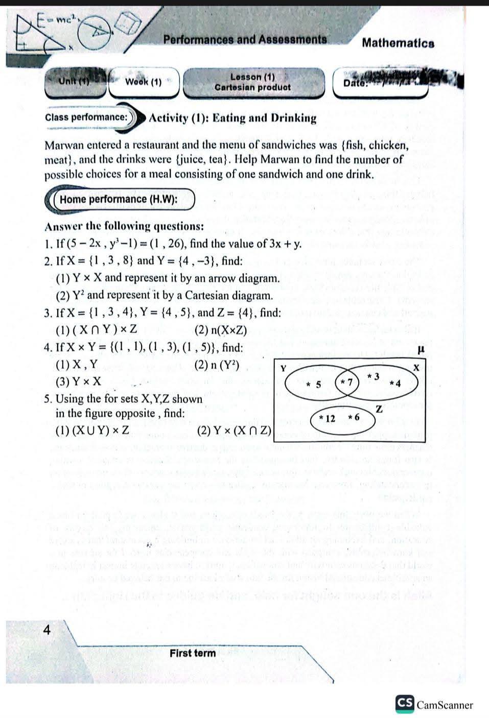 Reda Hussein - كتيب التقييمات الاسبوعية Math للصف الثالث... | Facebook