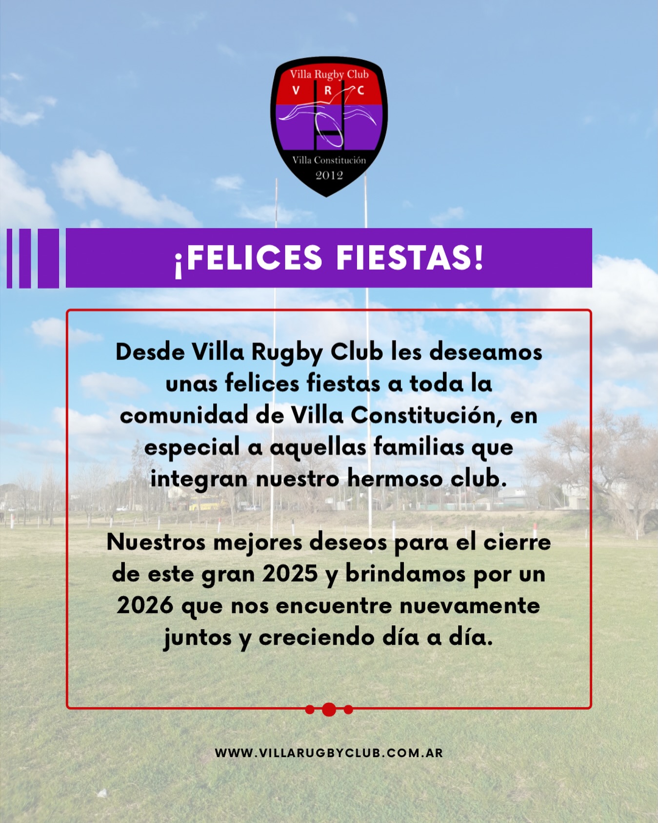 Villa Rugby Club added a new photo — at... - Villa Rugby Club