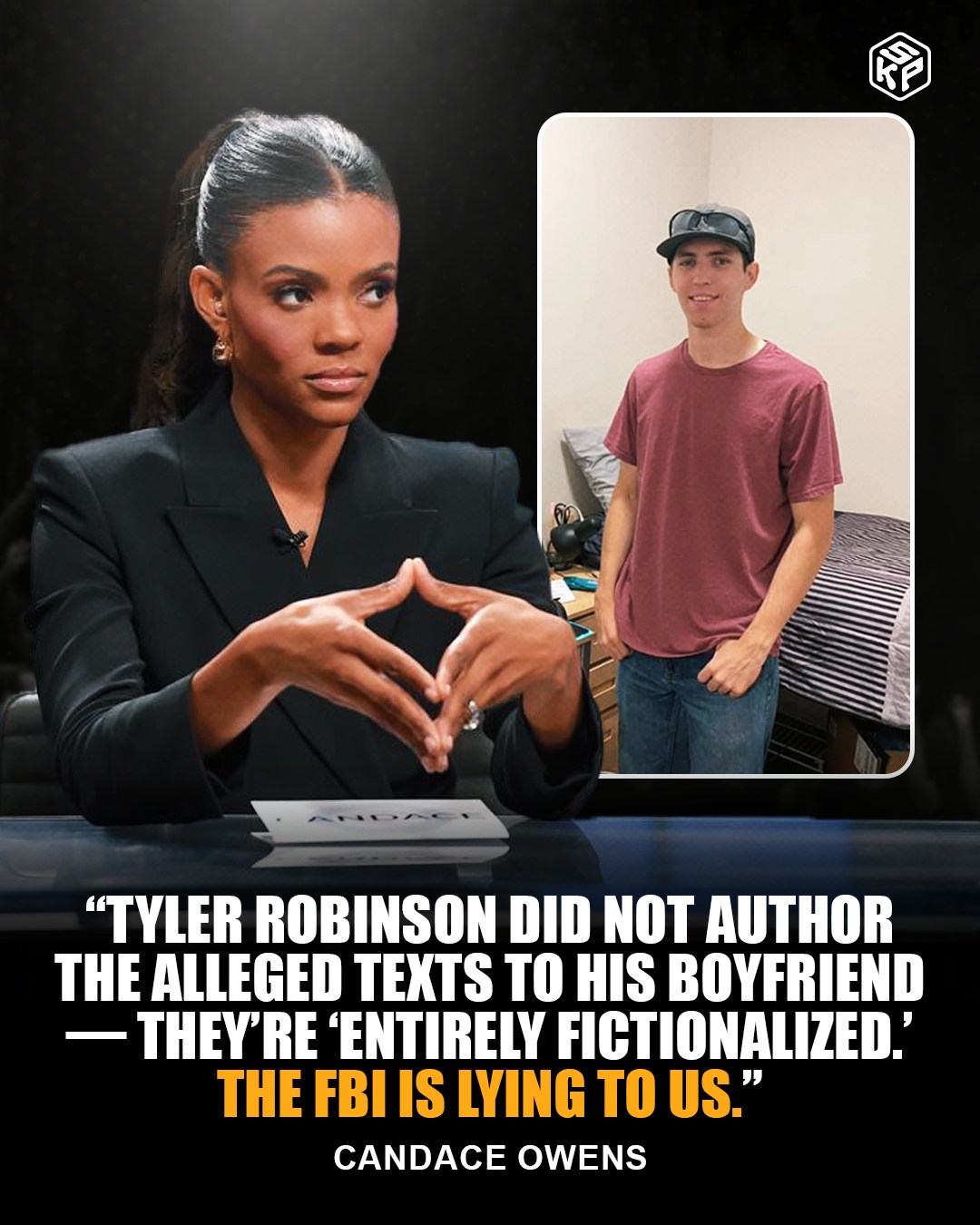 That’s - 🚨 Candace Owens claims a source close to the investigation ...