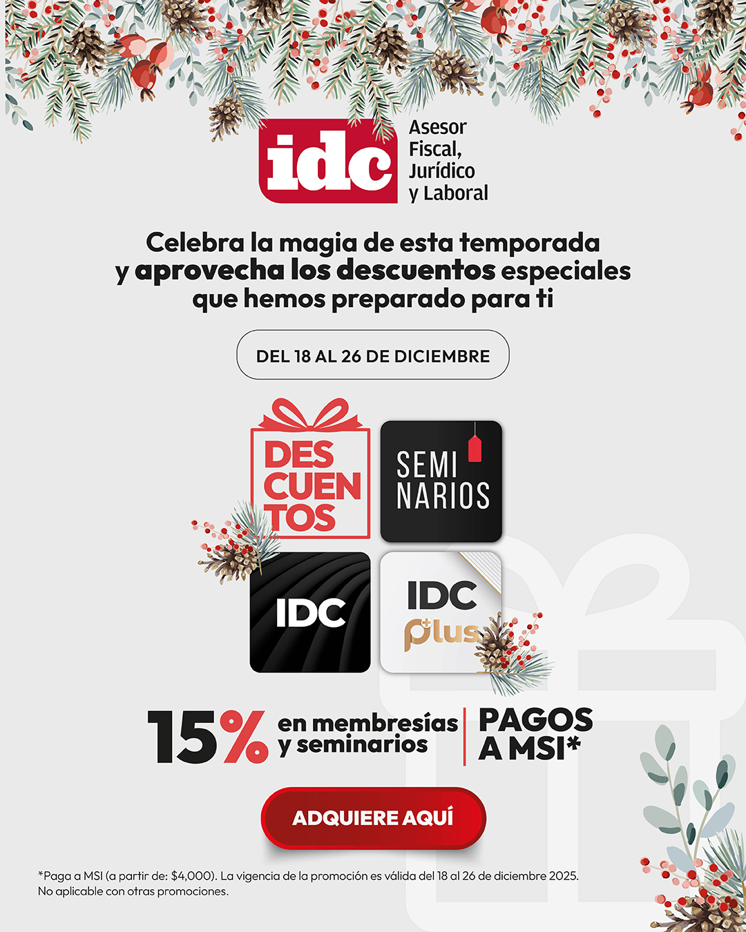 IDConline - 🎄 Esta Navidad, regálate conocimiento que... | Facebook