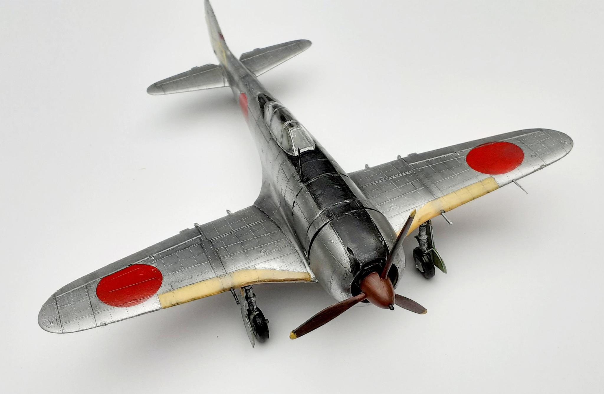 Otaki 1/48 Ki44 Shoki model kit refurb