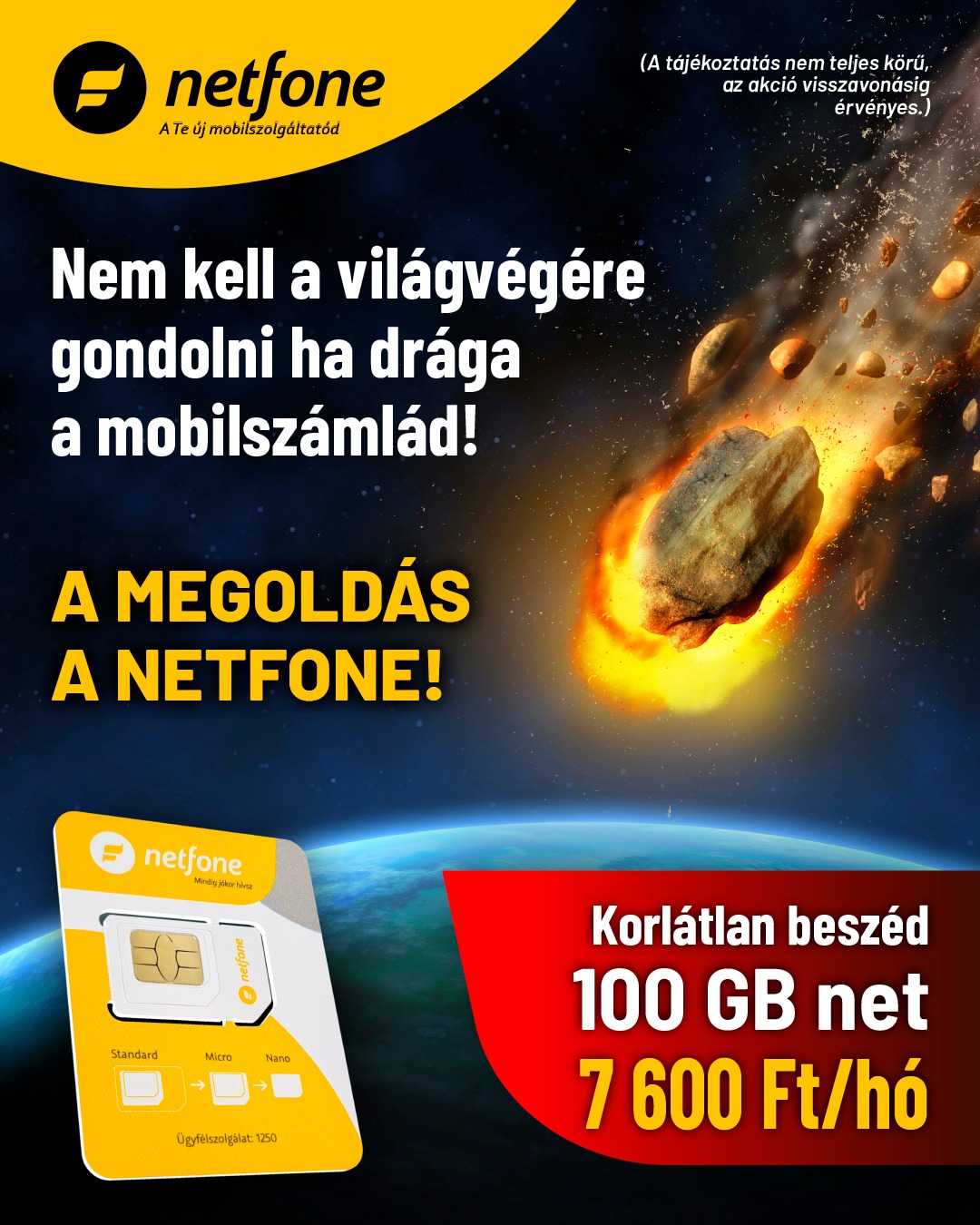 Netfone - Nem kell a világvégére gondolni ha drága a mobilszámlád! A ...
