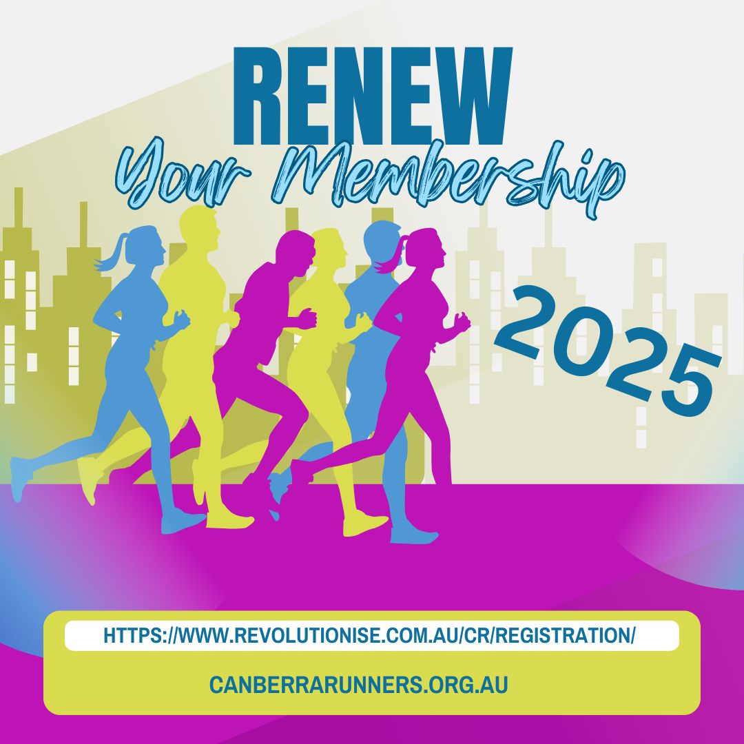 Canberra - 🎉 If your Canberra Runners membership ends on 31 December ...