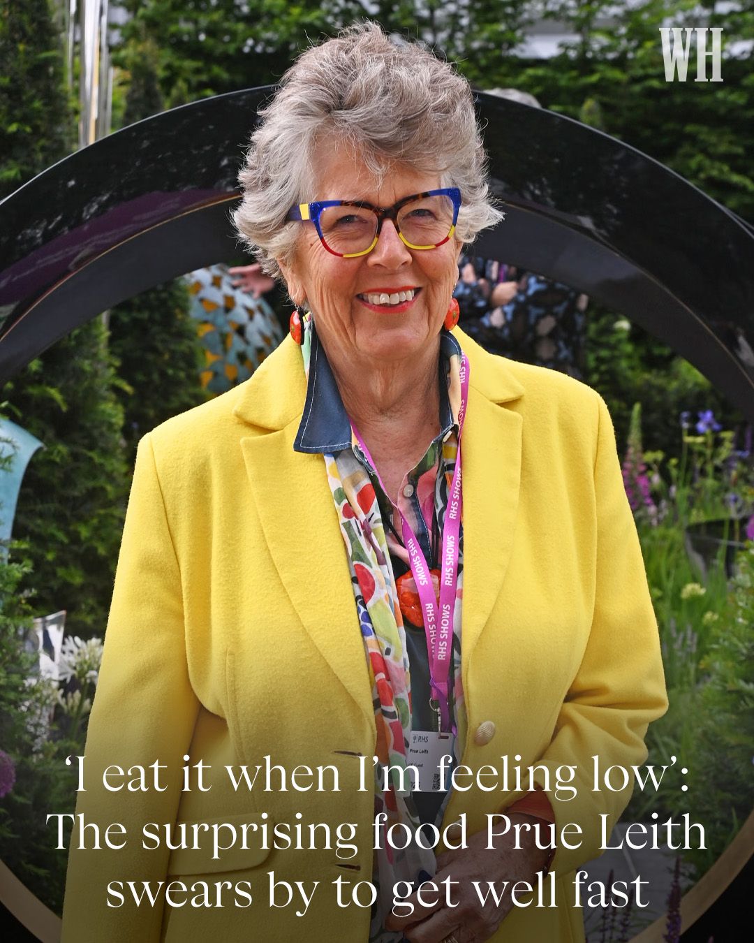 Dame Prue Leith might be in her mid-80s, but she still radiates health and wellbeing 🌸 Her approach is refreshingly simple – from the go-to meal she relies on when she's under