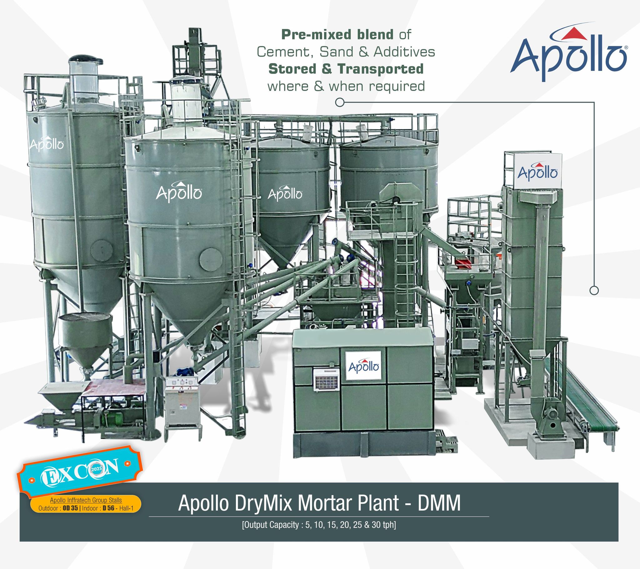 Apollo - Apollo DryMix Mortar Plants Types of Mortar It Produces 1 ...