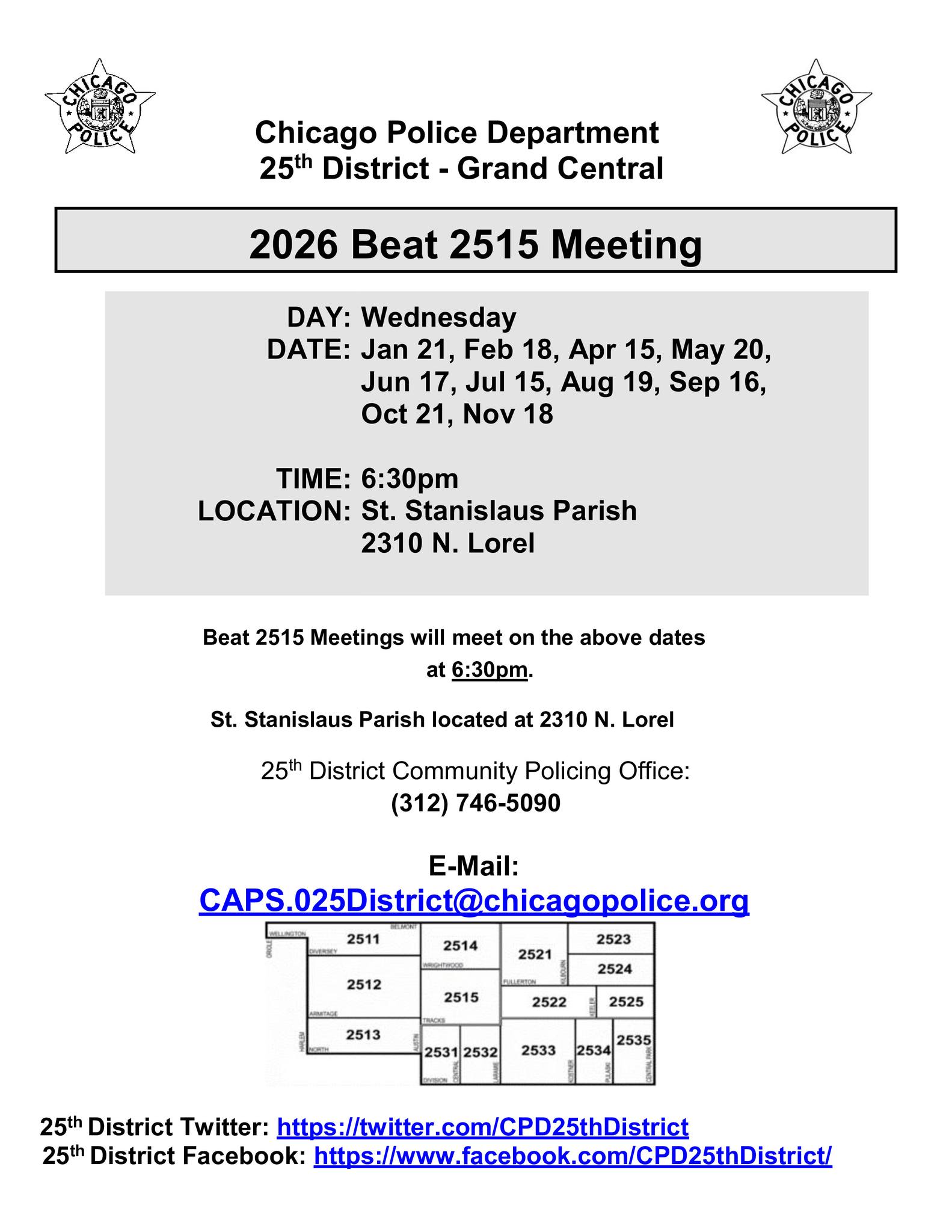 25th District CPD added a new photo. - 25th District CPD